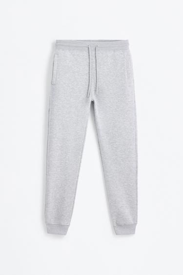 Regular fit tracksuit bottoms — GREY MARL 6