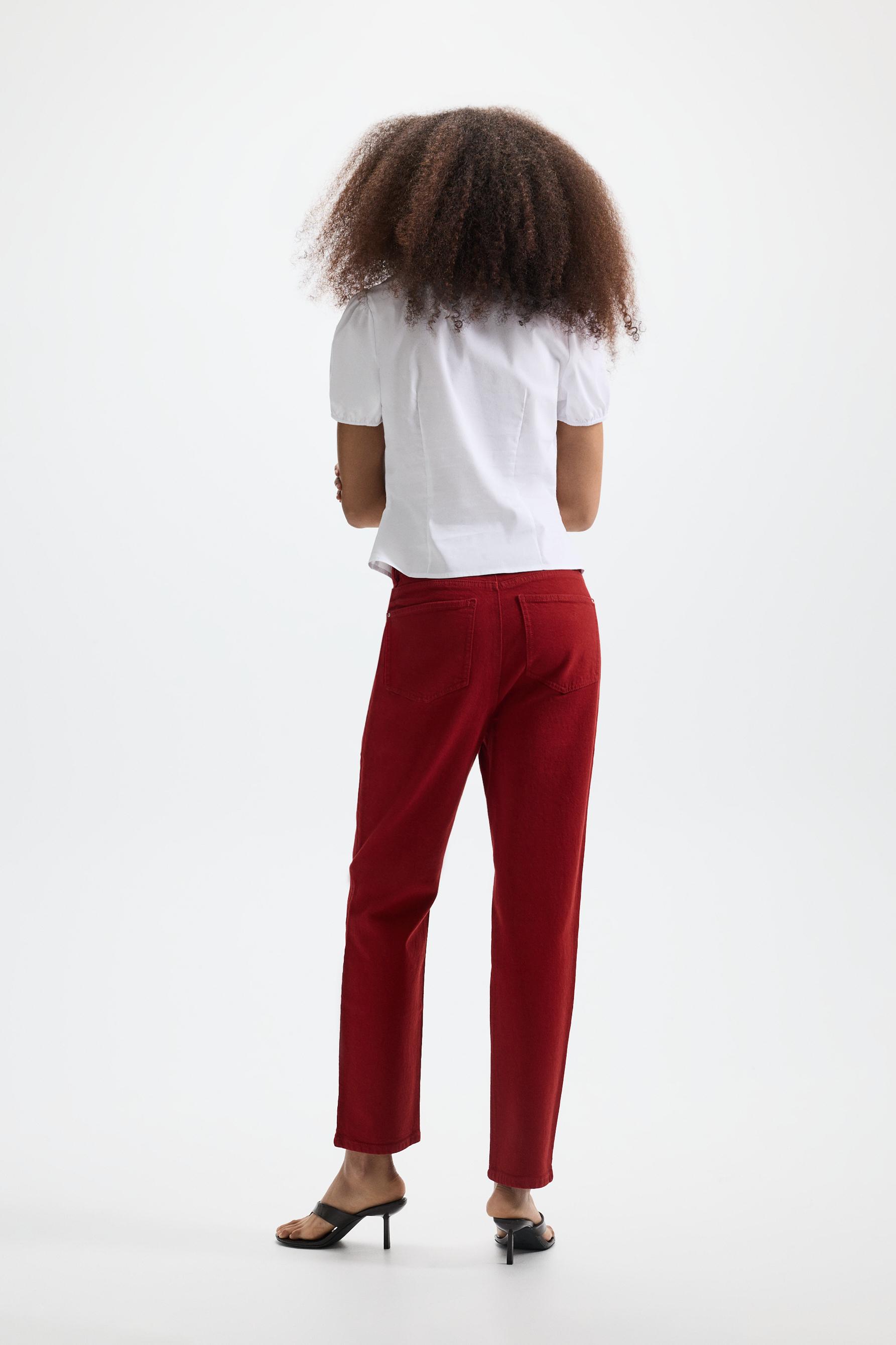 Mom fit jeans — REDDISH