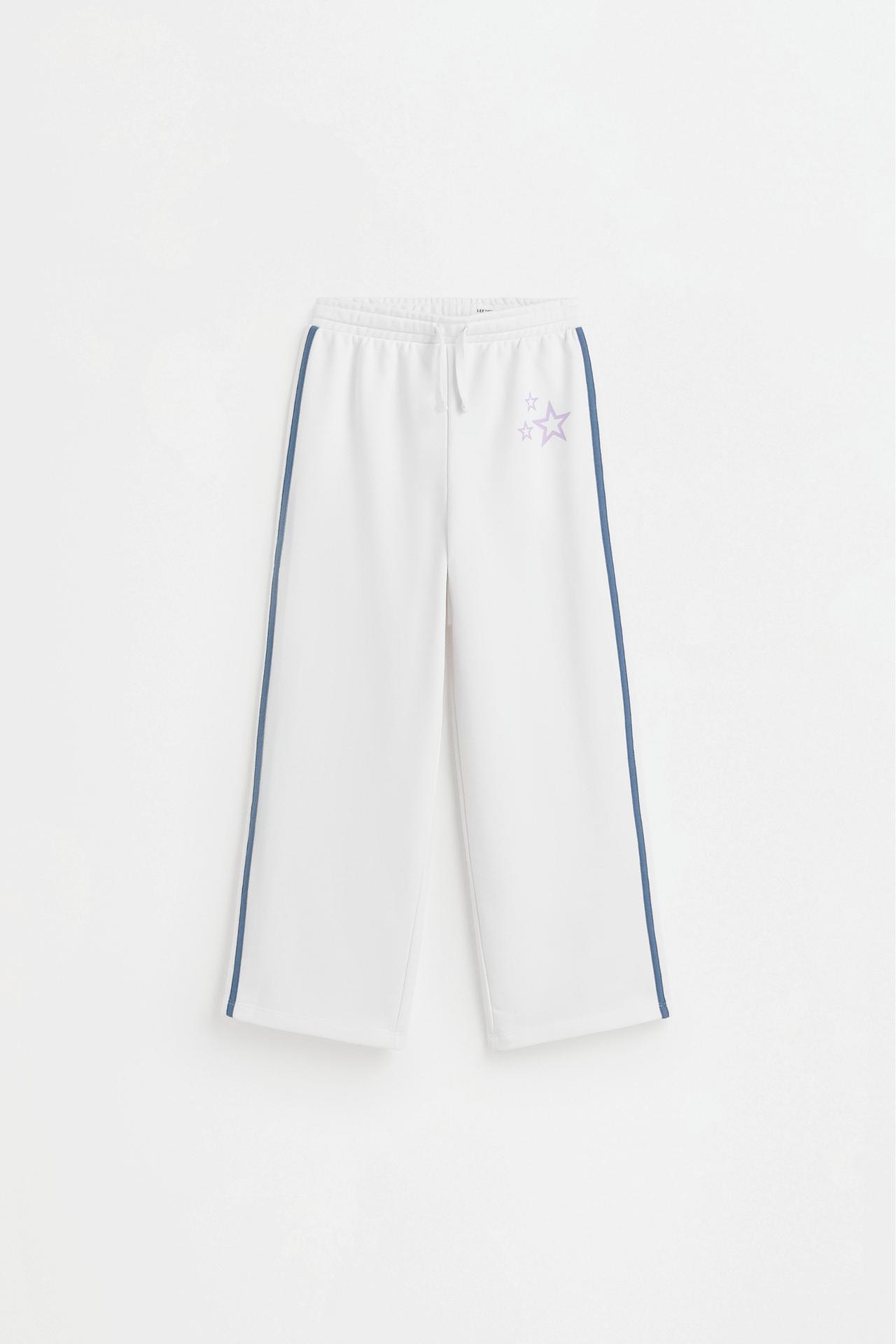 Plush culottes — OFF WHITE