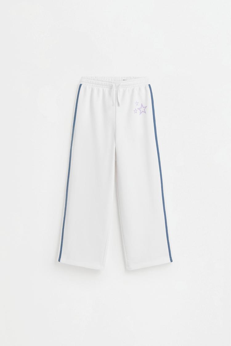 Plush culottes — OFF WHITE