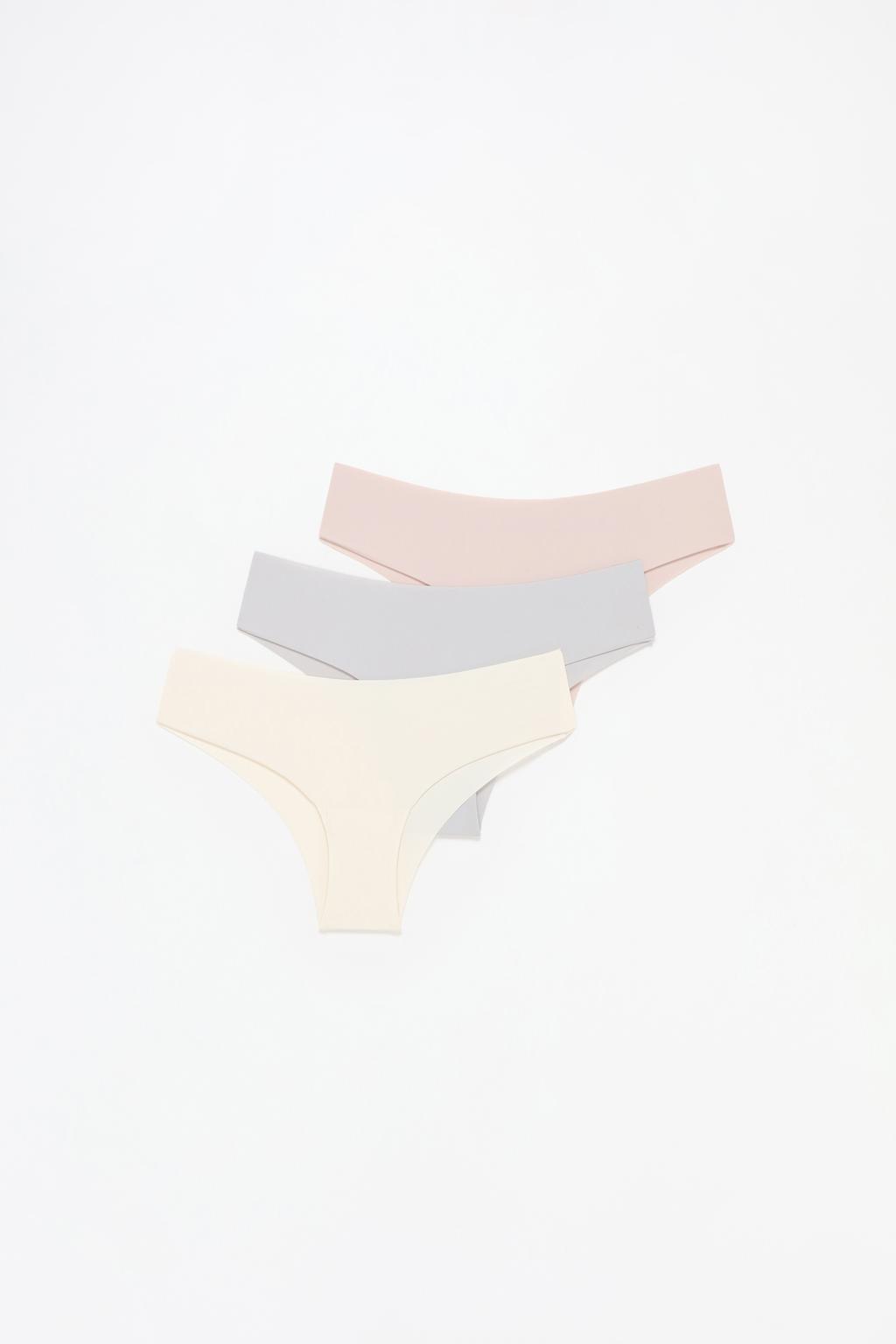 3-Pack of microfibre hipster briefs