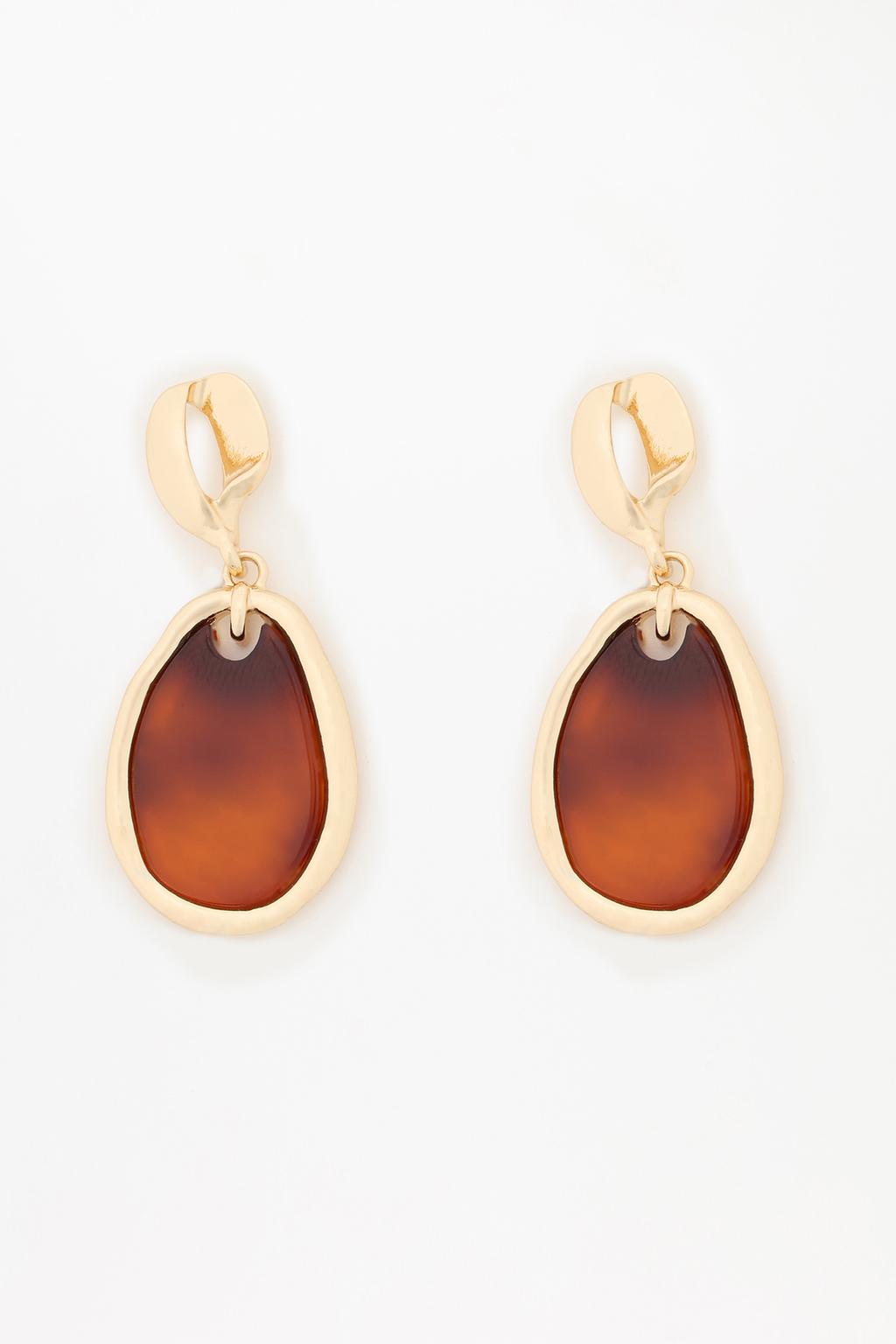 Pendientes efecto carey