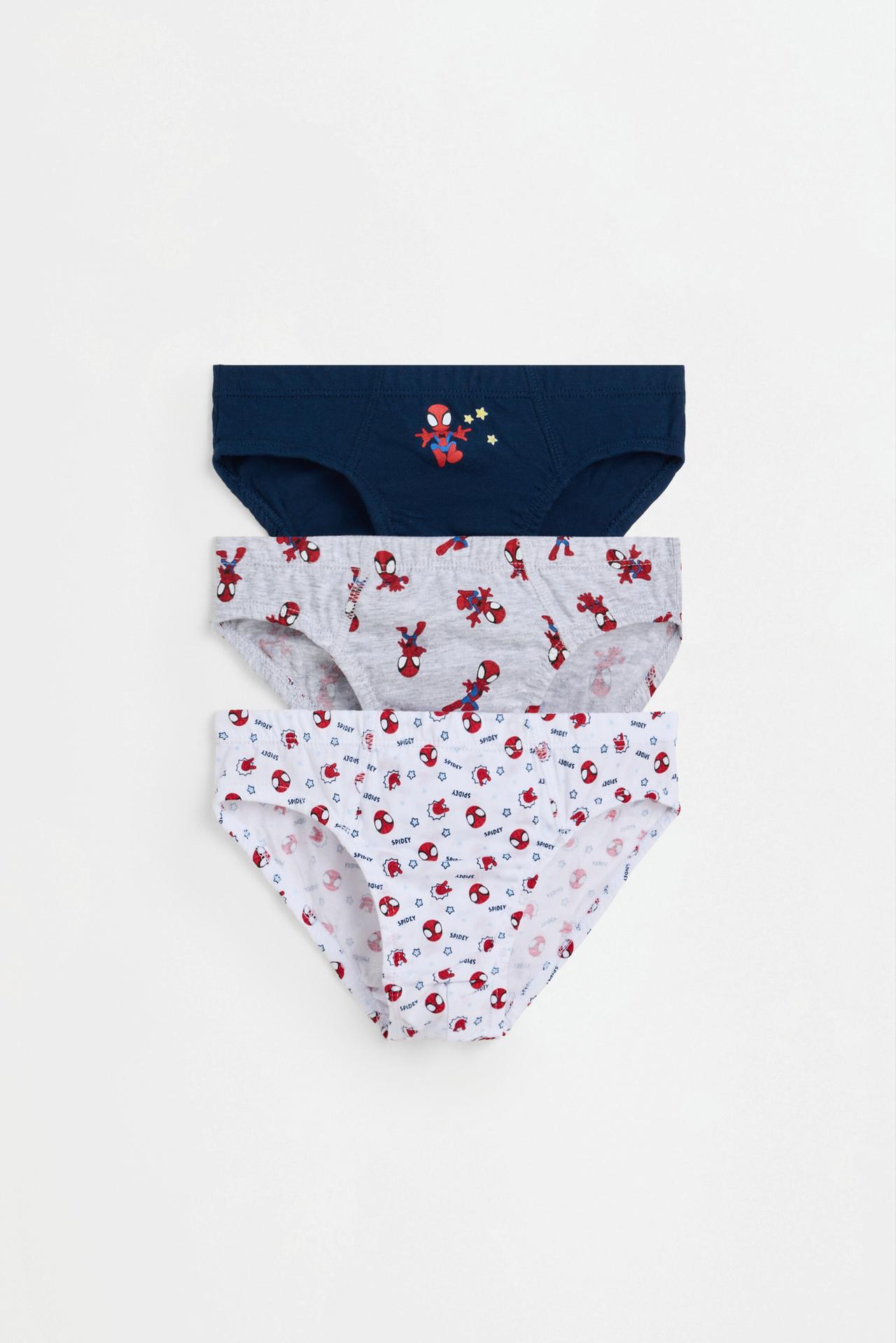 Pack of 3 Spidey ©Marvel briefs — BLUE/WHITE