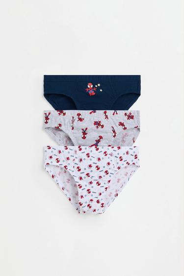 Pack of 3 Spidey ©Marvel briefs — BLUE/WHITE 1