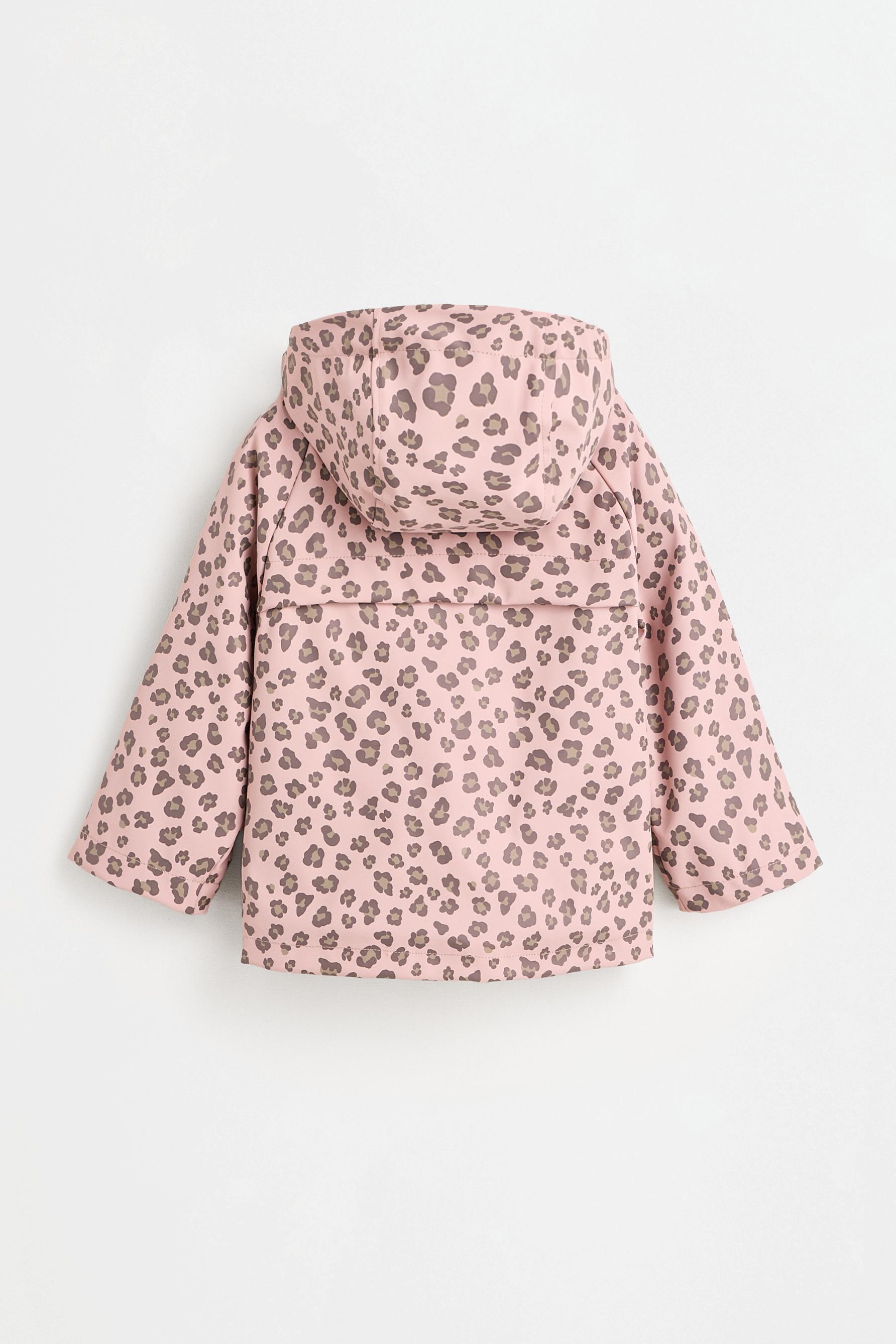 Rubberised raincoat — DUSTY ROSE