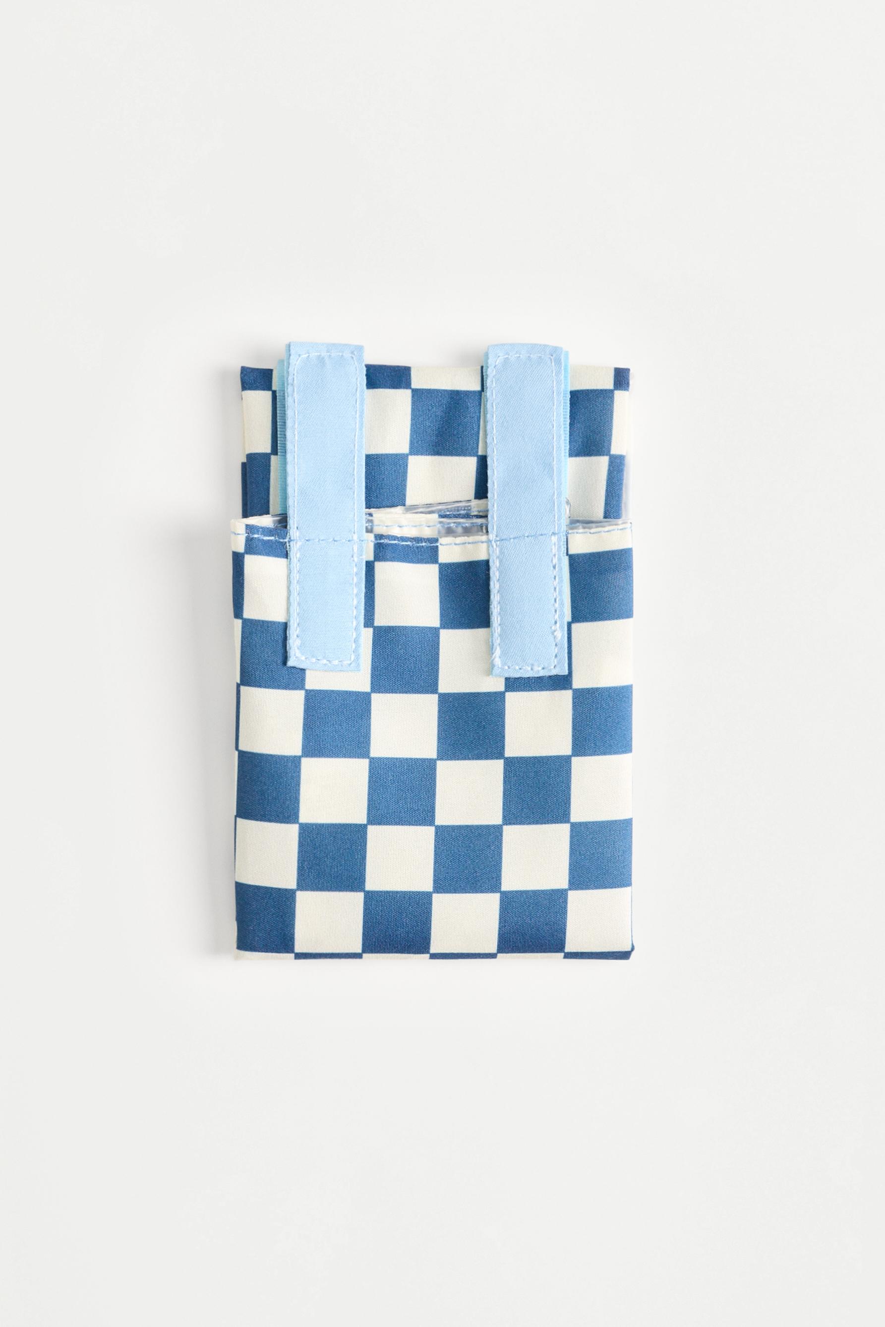Check sandwich wrap — WHITE/GREEN