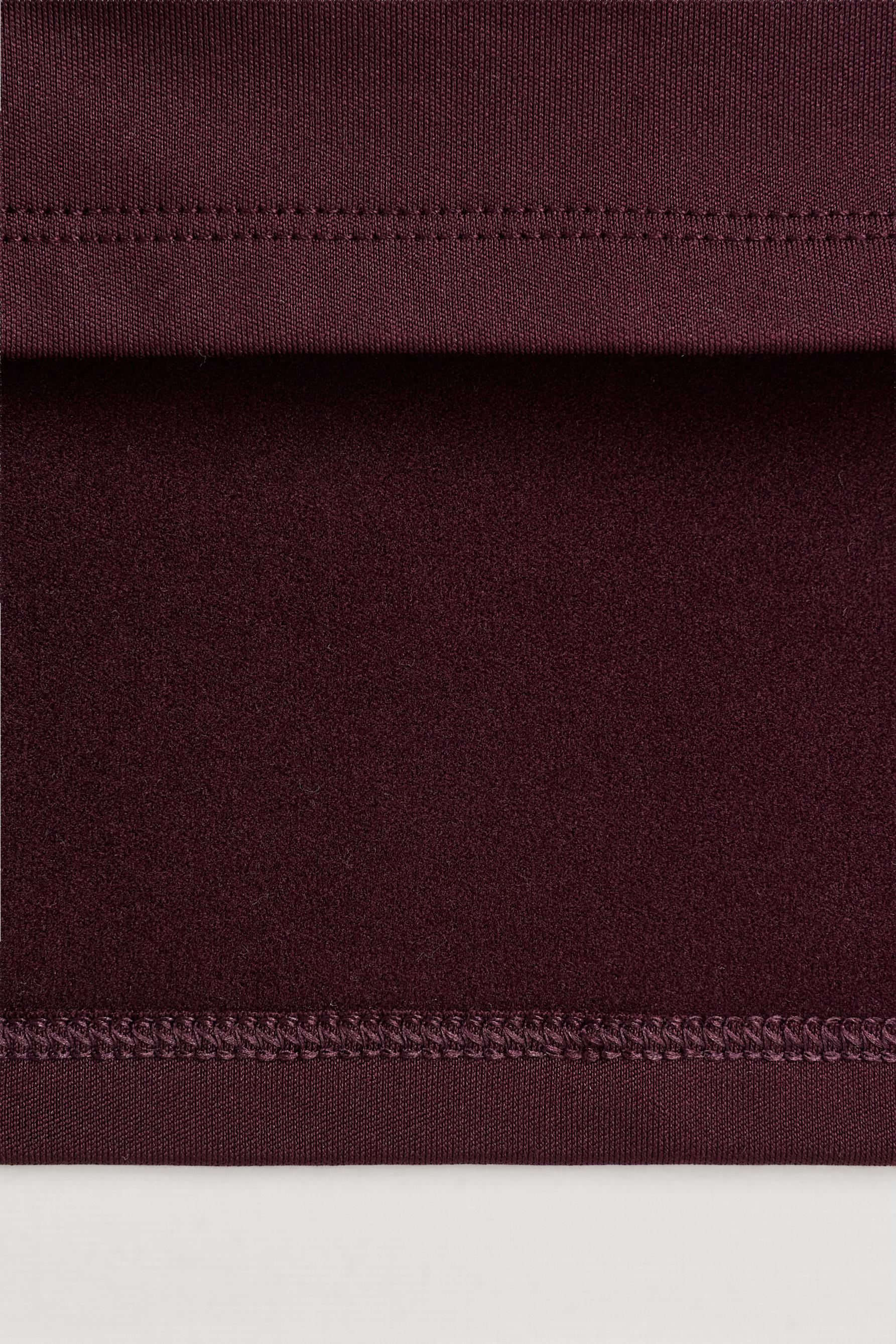 MEDIUM WEIGHT thermal insulation T-shirt (-7ºC to 9ºC) — DARK BURGUNDY