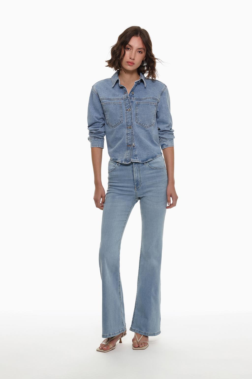 Flared jeans