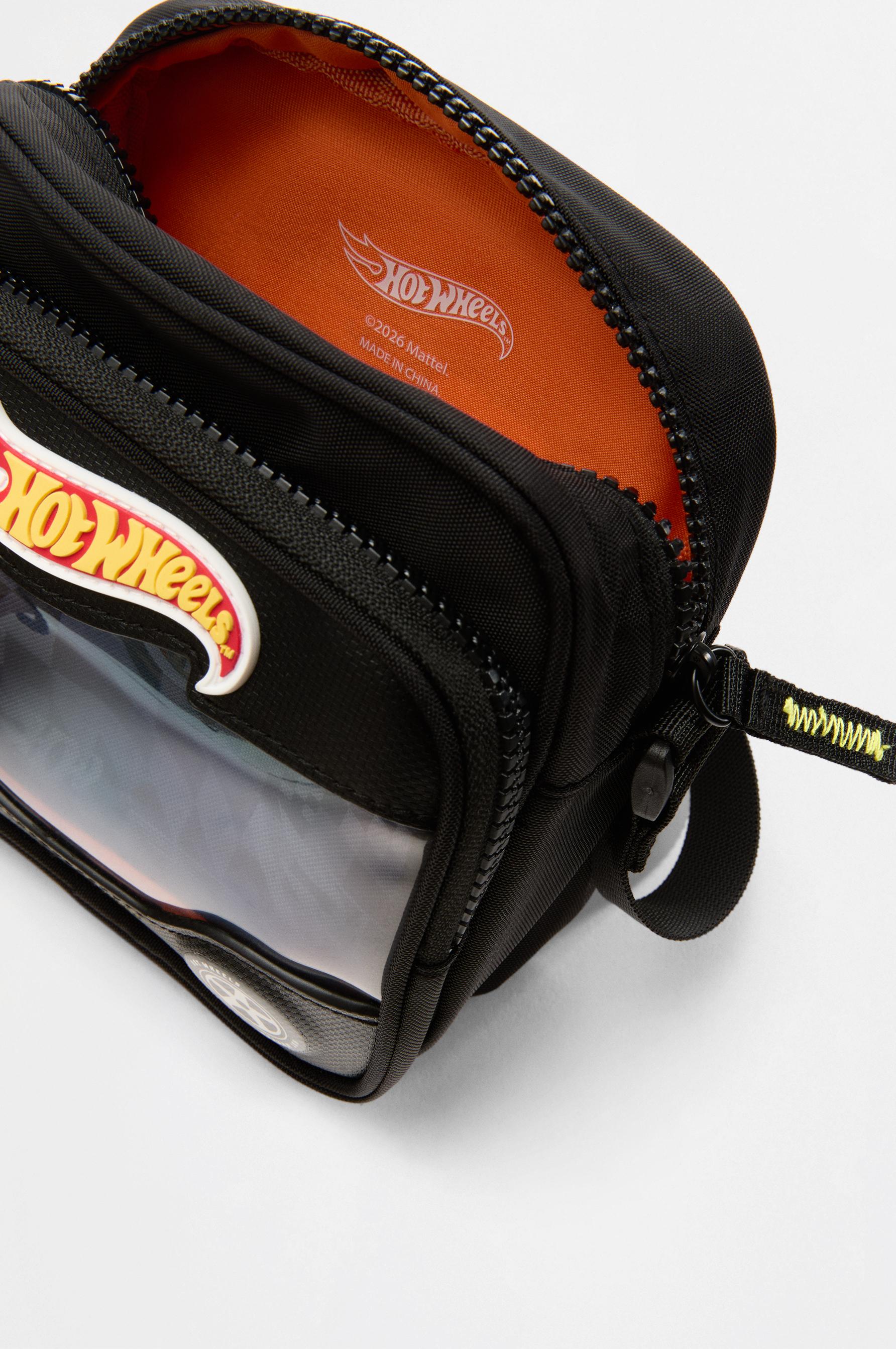 Hot Wheels® Mattel crossbody bag — BLACK