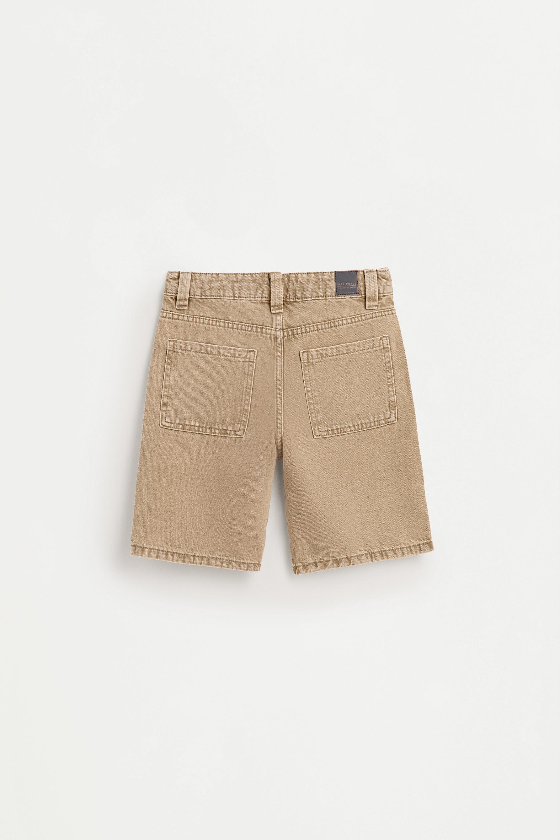 Relaxed fit denim Bermuda shorts — OCHRE