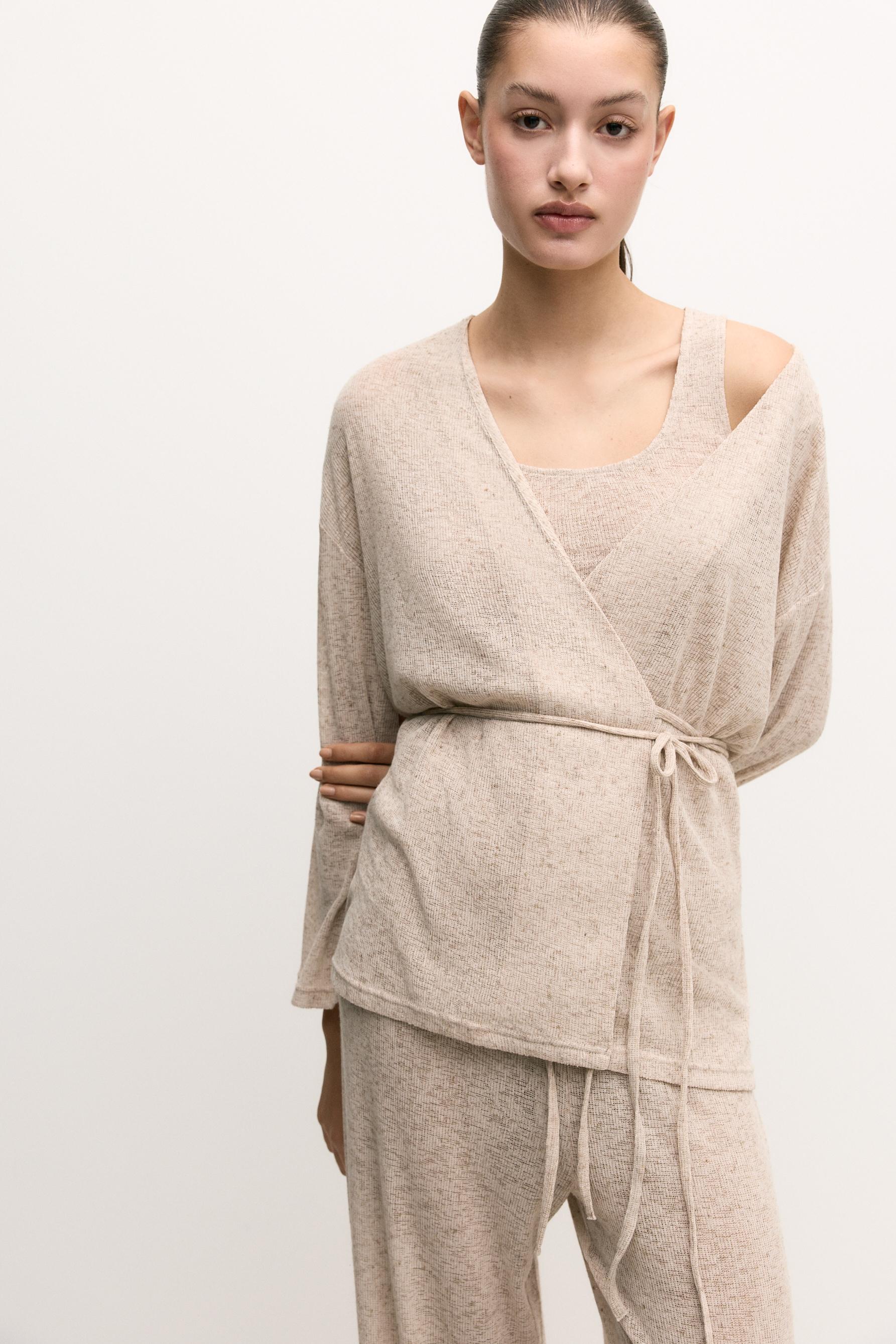 Kimono pijama punto cortado