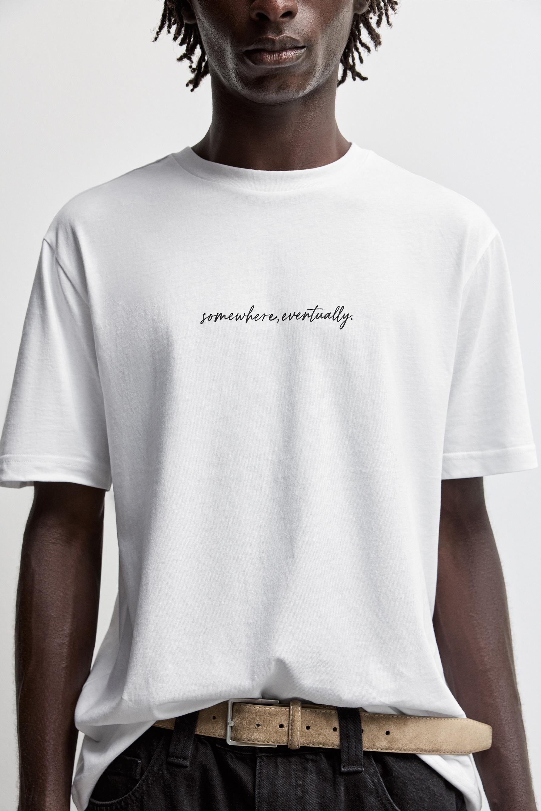Printed T-shirt — OFF WHITE