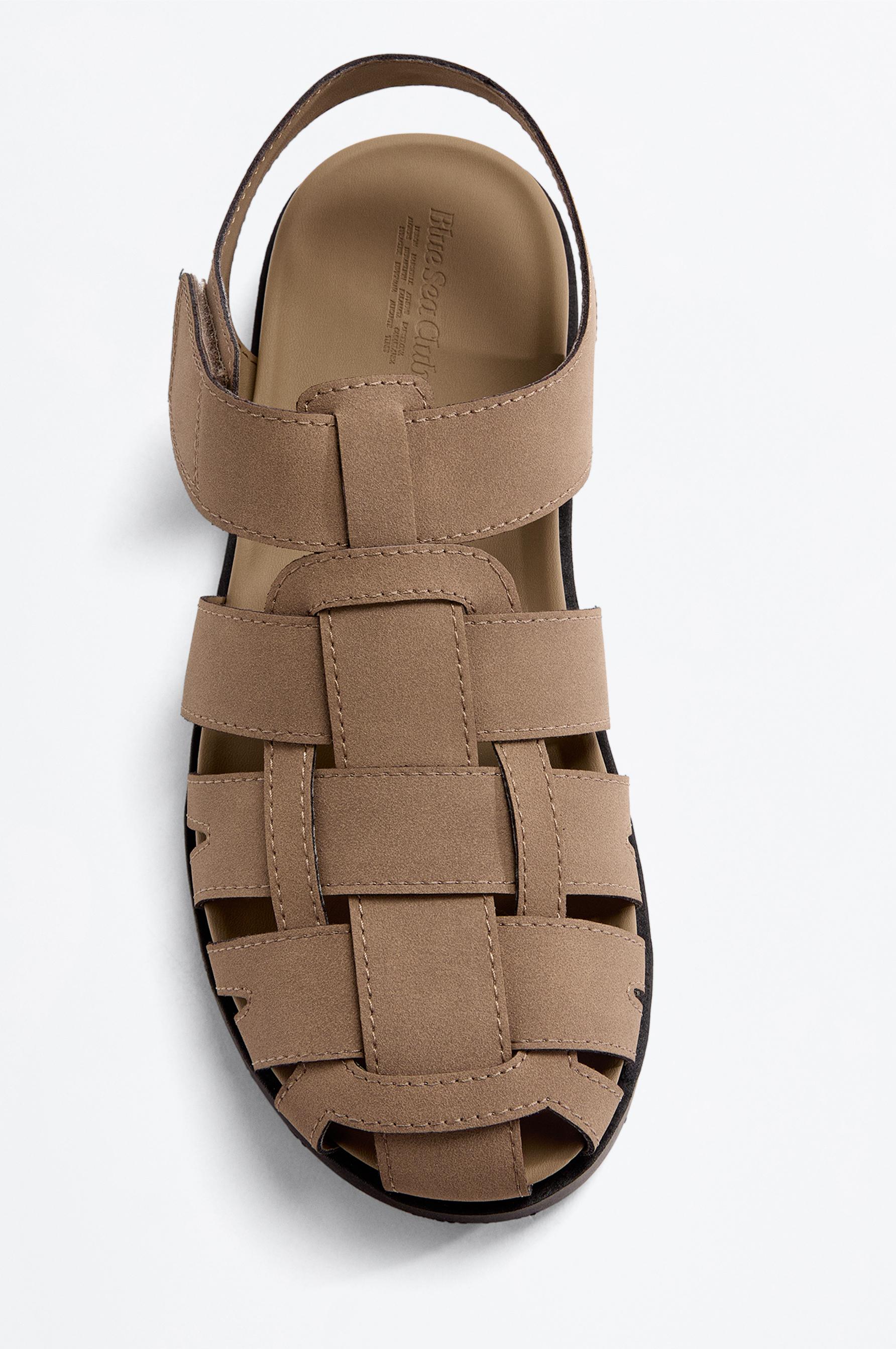 Men's cage sandals — BEIGE