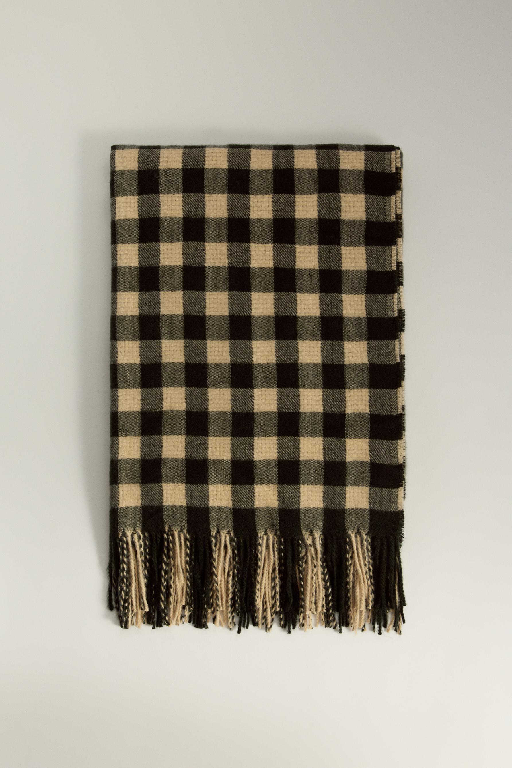 Manta cuadro vichy 140 x 190 cm