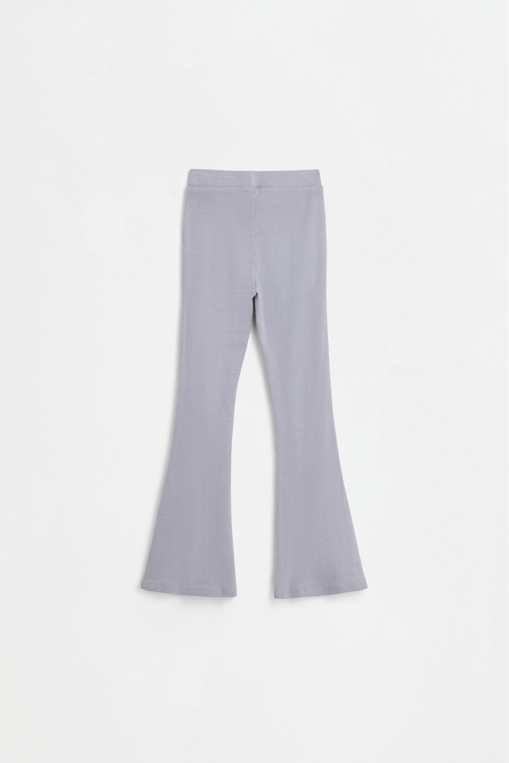 Kuromi ©SANRIO bell bottom leggings — PALE GREY