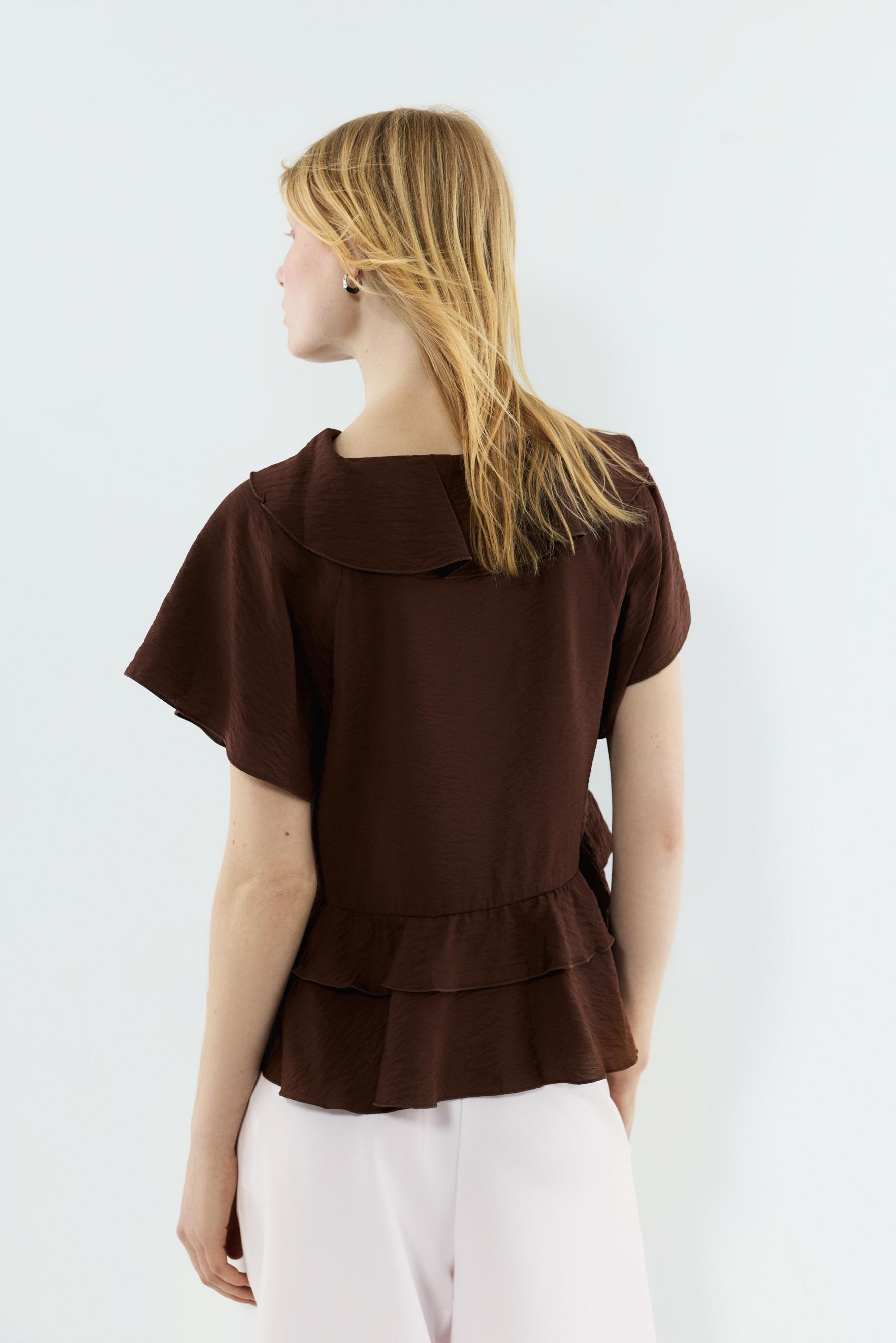 Ruffled Blouse — OCHRE