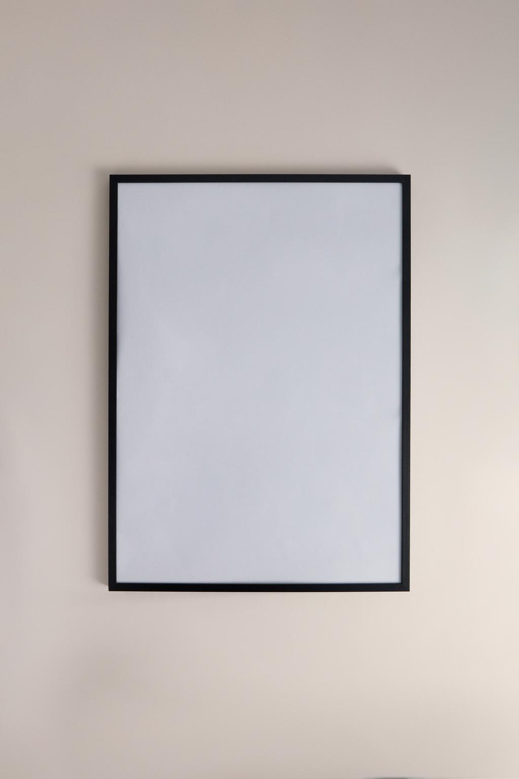 Marc amb fusta de roure 50 x 70 cm.