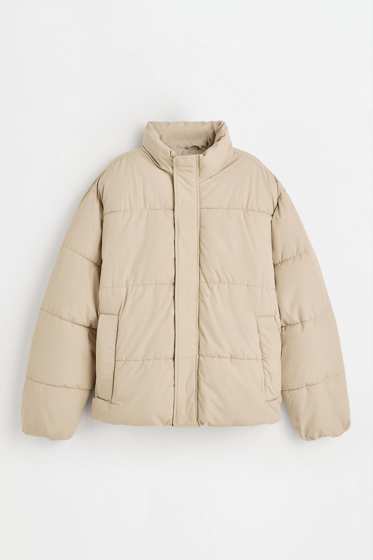 Quilted jacket — ECRU