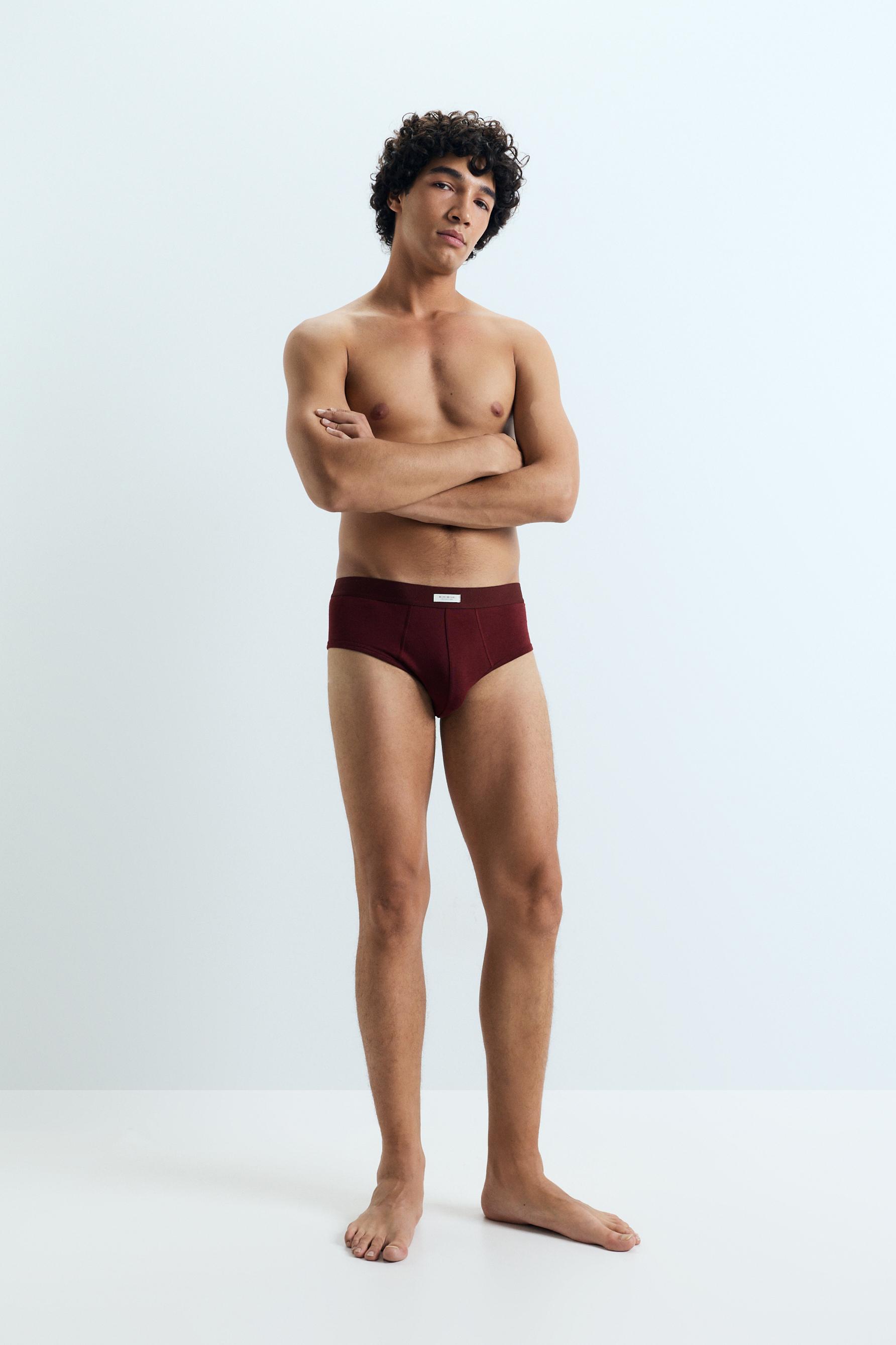 Briefs (3-Pack) — DARK KHAKI