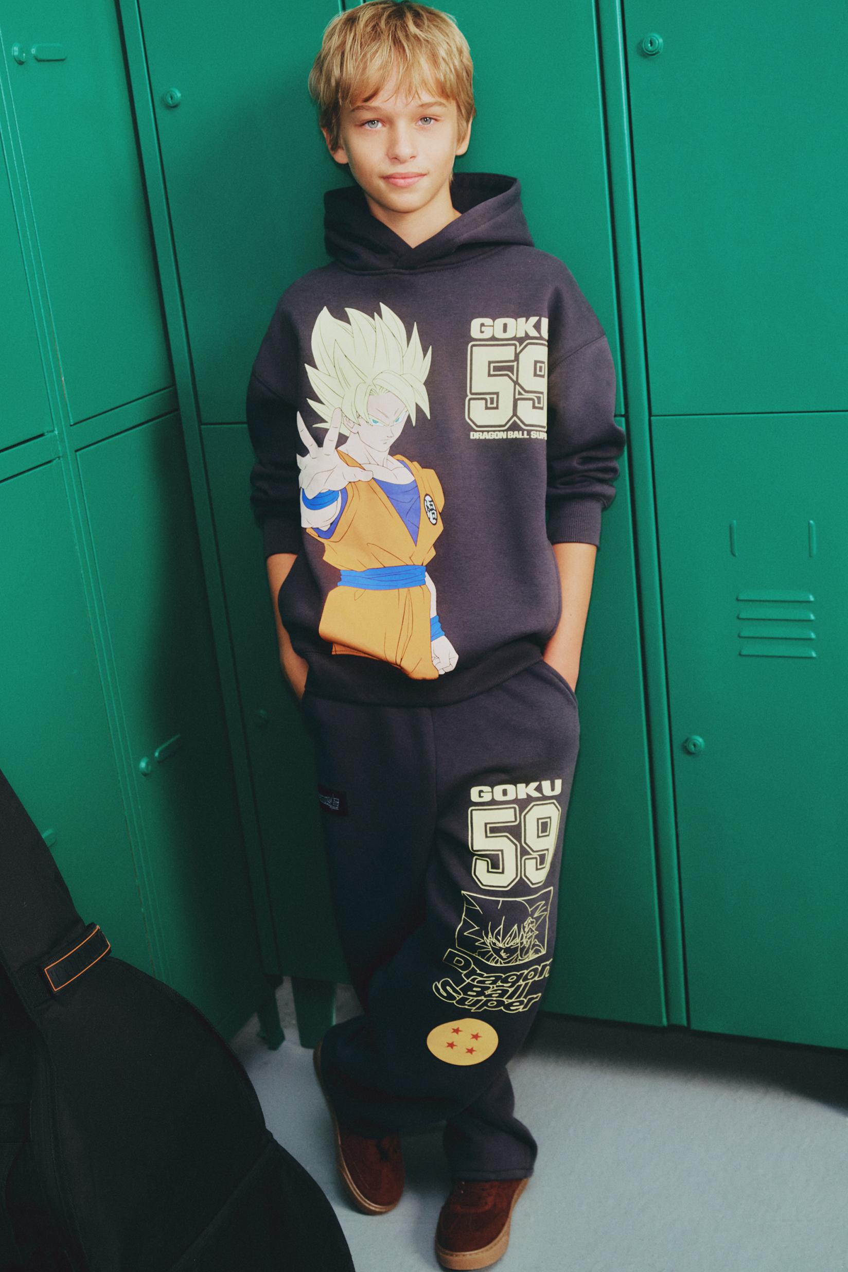 Goku Dragon Ball ©Bird Studio track pants — ANTHRACITE GREY