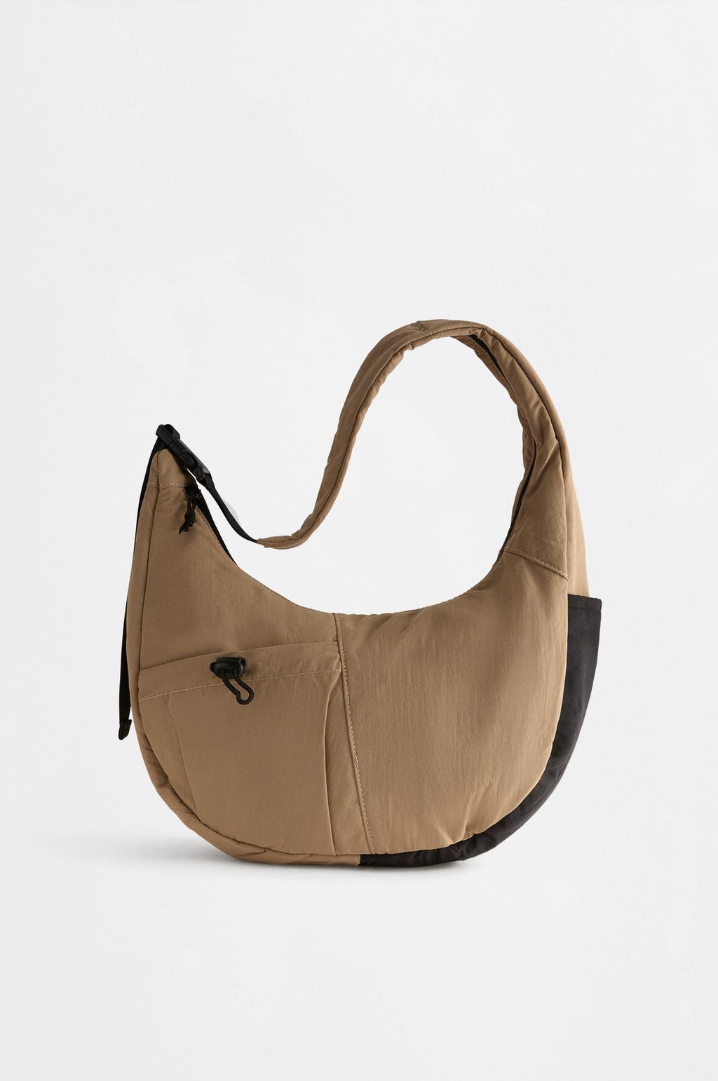 Technical crossbody bag