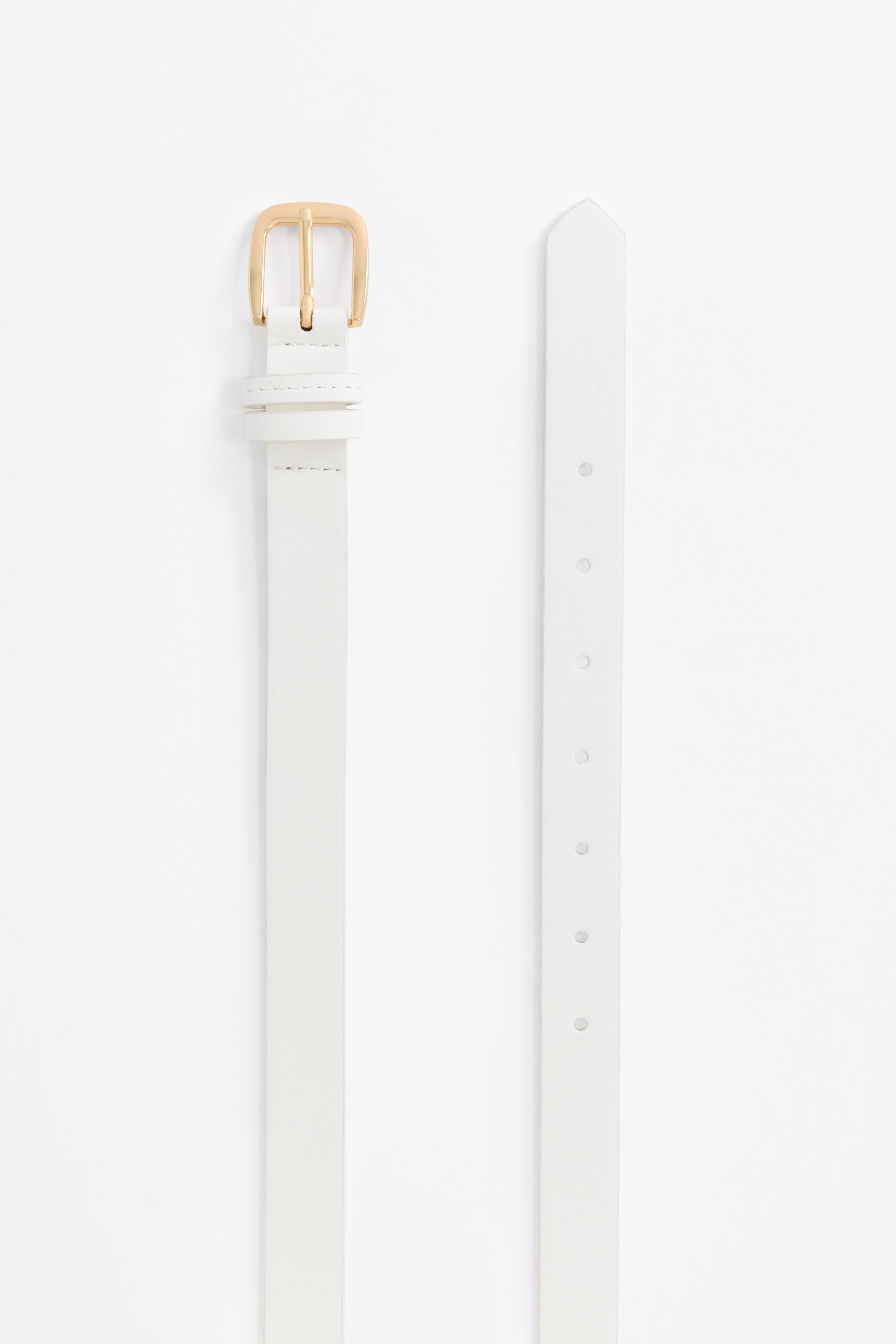 Basic belt — WHITE
