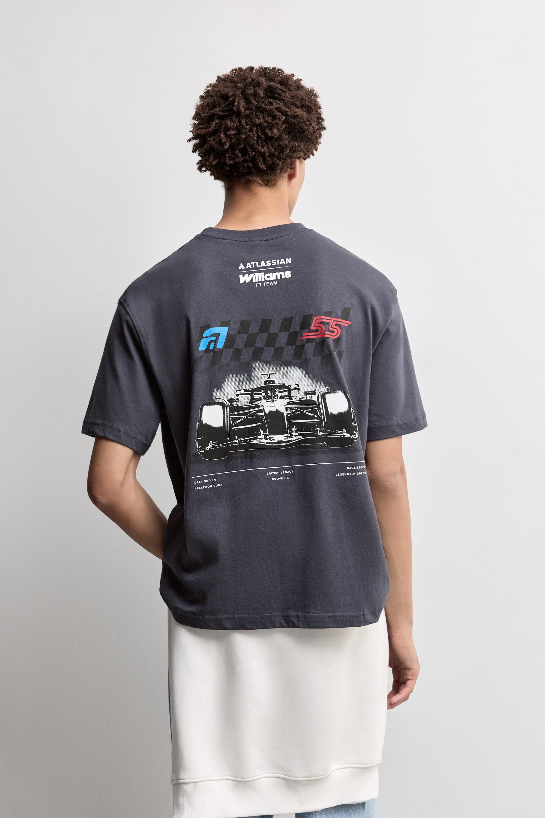 ©2026 Williams Printed T-shirt — NAVY