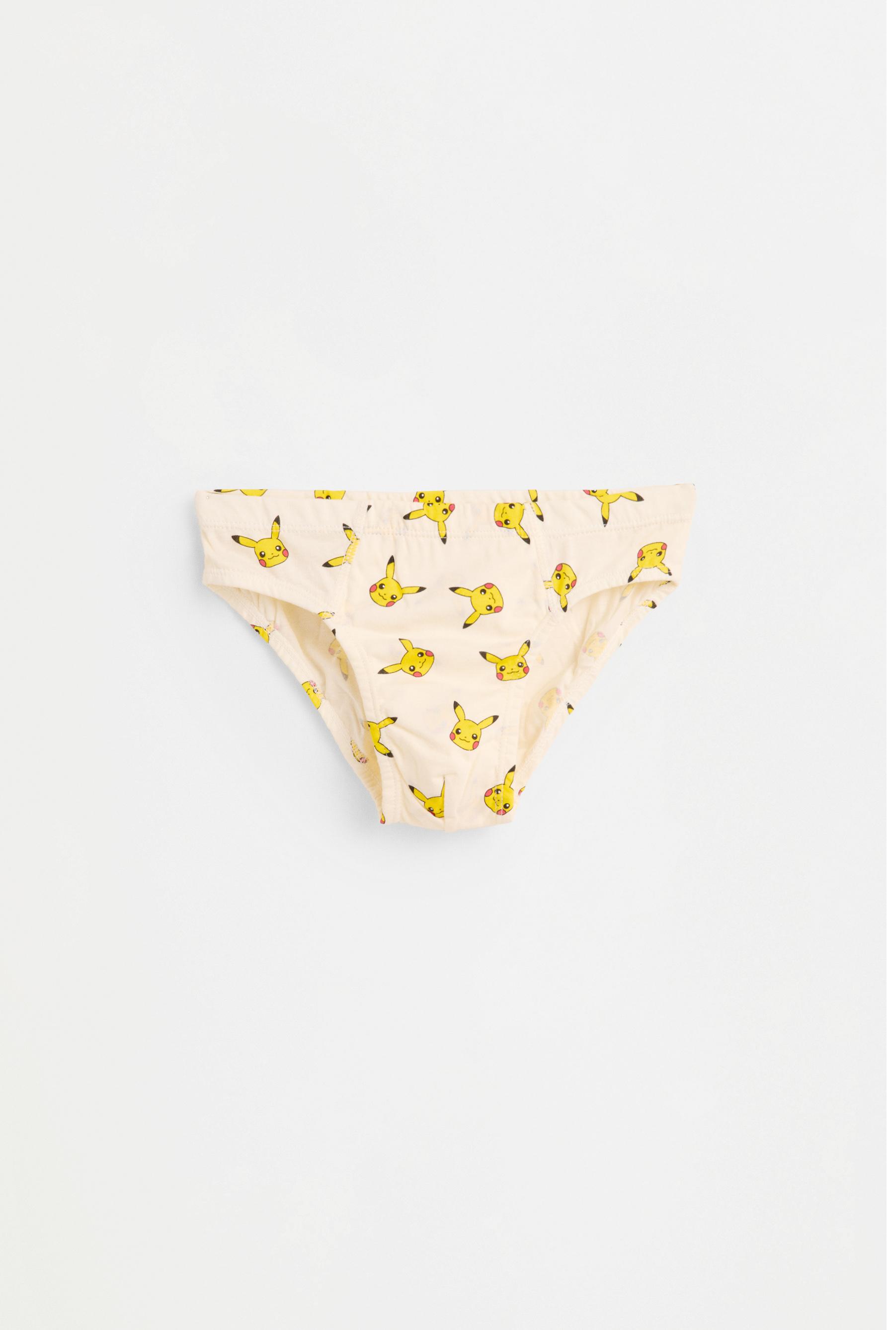Pokémon™ Briefs (3-Pack) — YELLOW