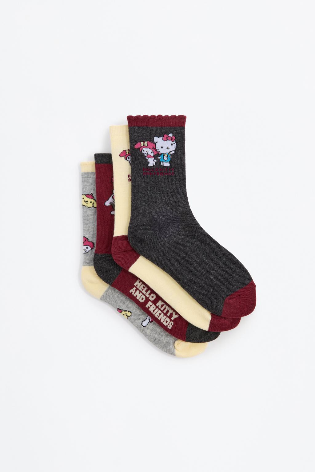 Pack 4 mitjons llargs Hello Kitty ©SANRIO