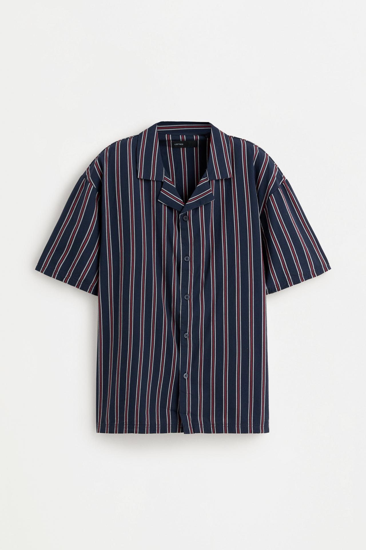 Striped short pyjamas — NAVY