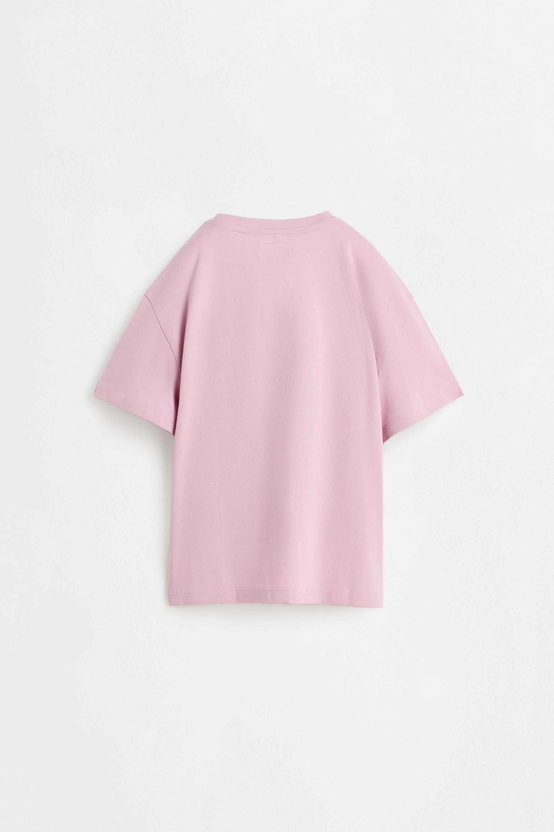 Printed T-shirt — PALE MAUVE