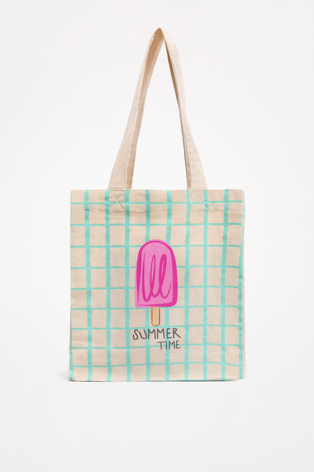 Printed shopper bag