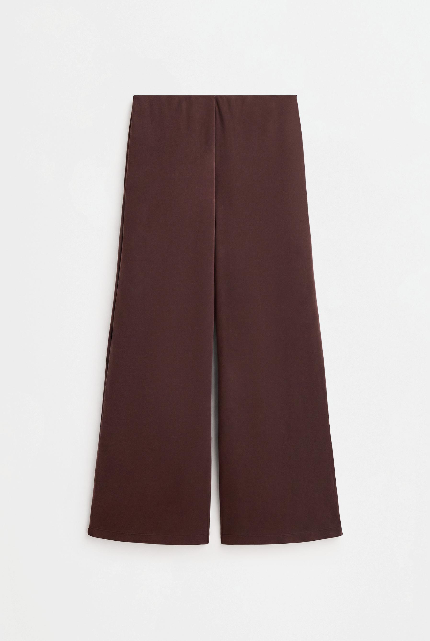 Flowing trousers — CHOCOLATE