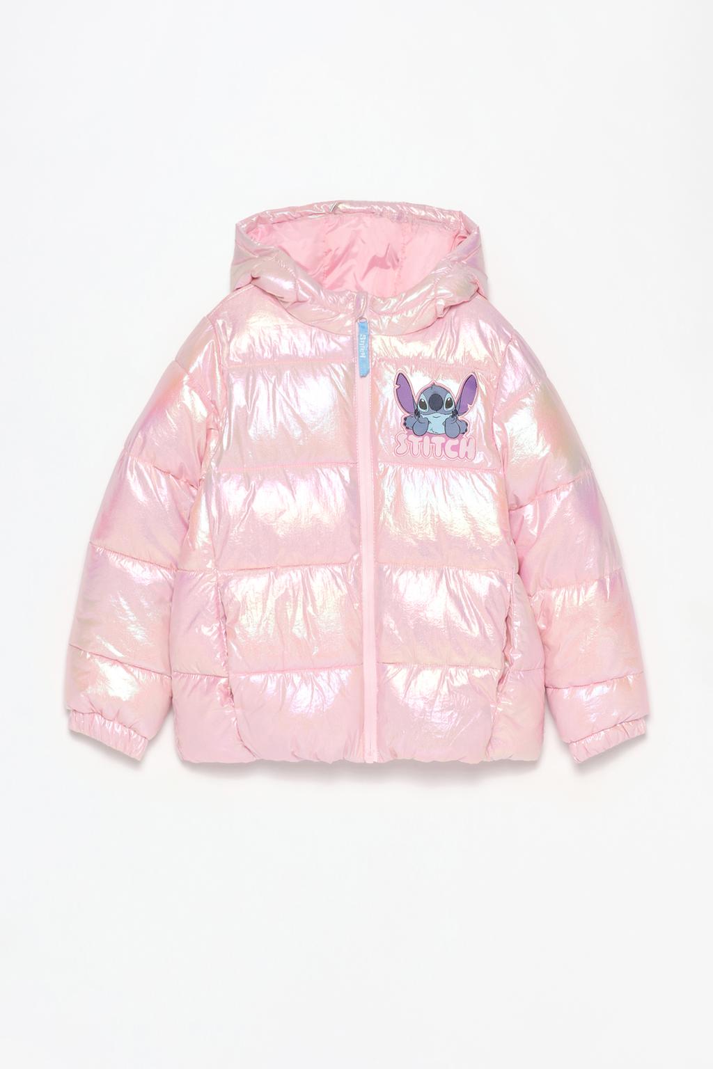 Stitch ©Disney metallic puffer jacket