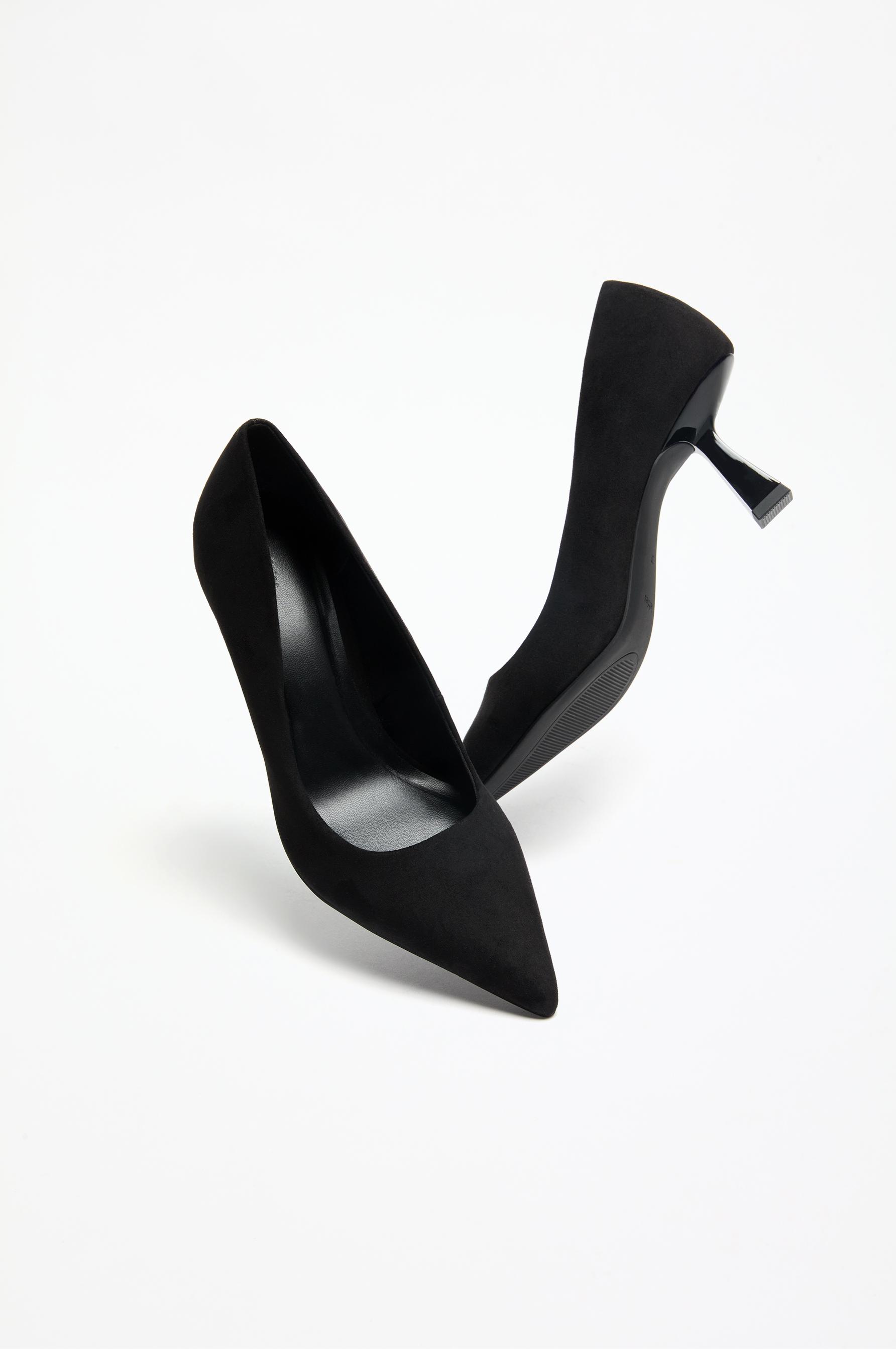 Lefties Siyah Lefties Minimal topuklu ayakkabı