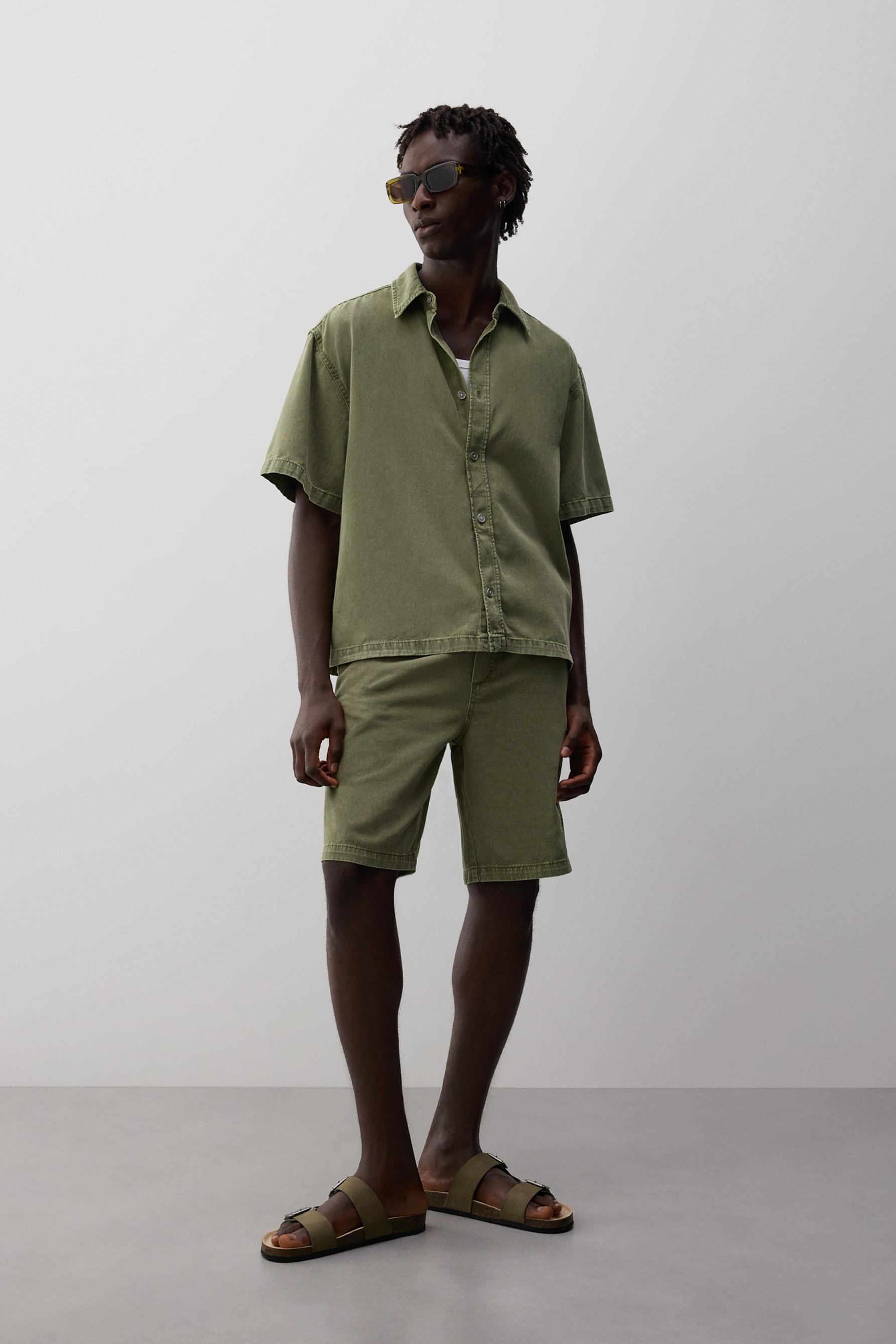 Camisa vaquera boxy