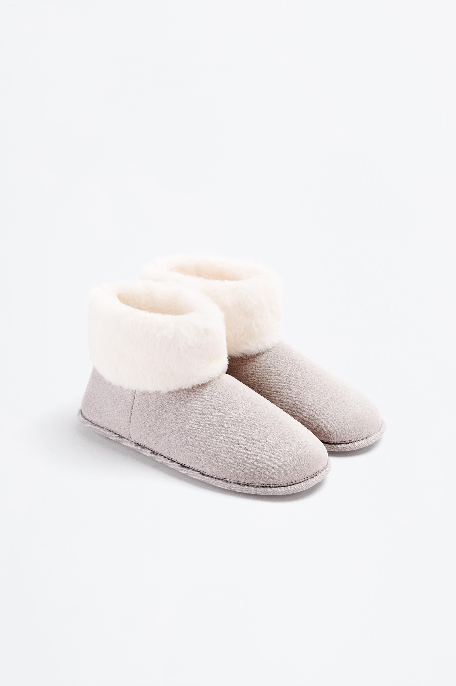 Ankle house slippers — GREY