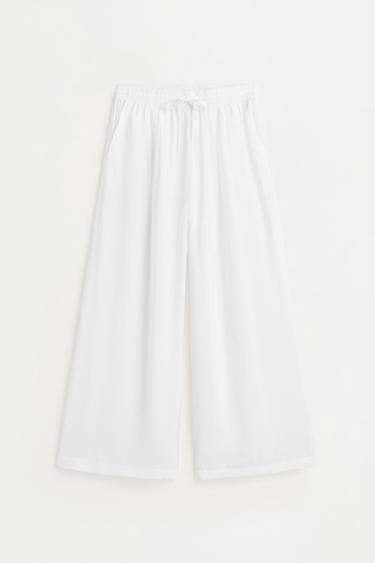 Basic straight-leg trousers — WHITE 6