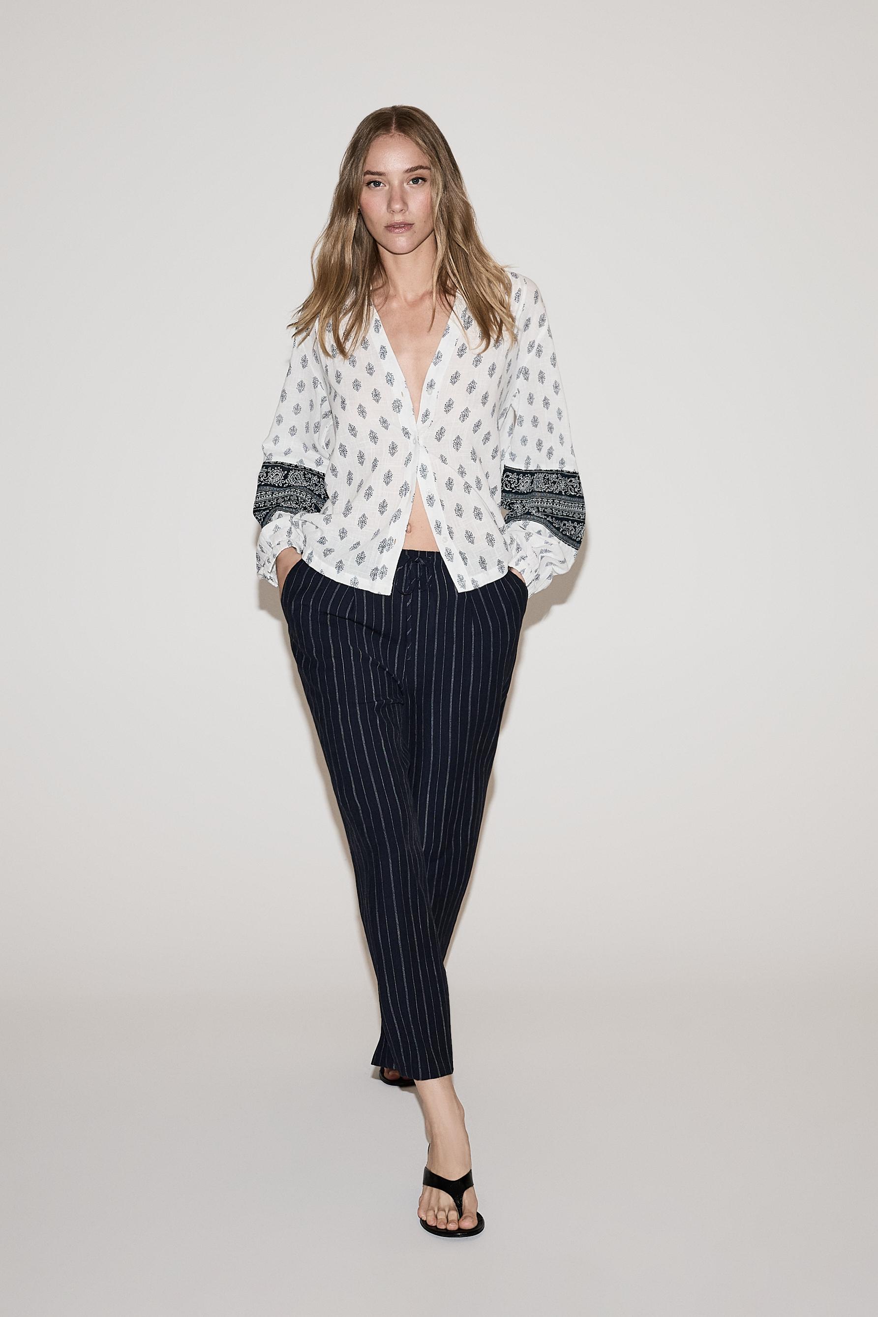 Textured jogging trousers — DARK NAVY