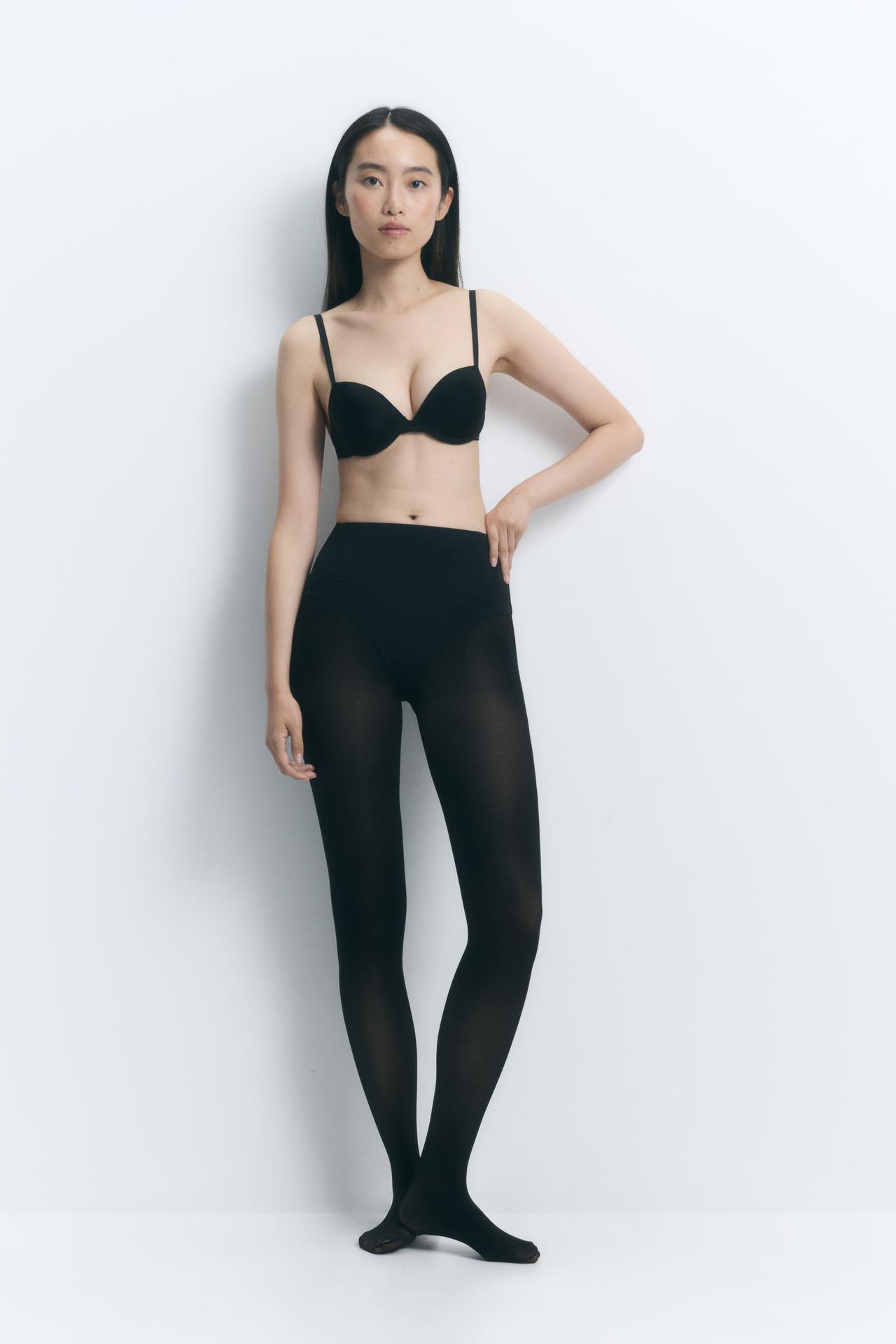 50 Denier Basic Tights - 2-Pack — BLACK