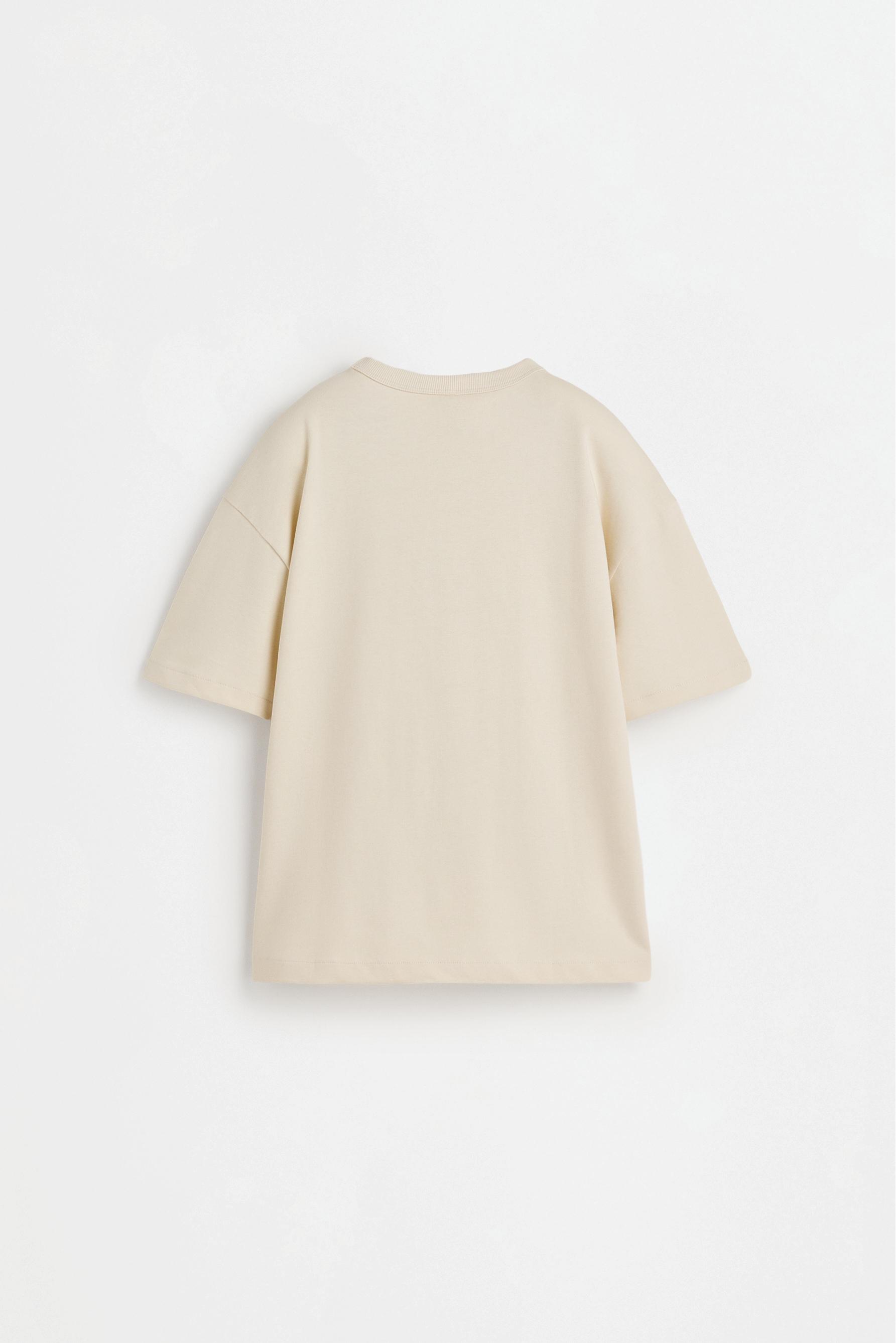 Heavy jersey T-shirt — GREY