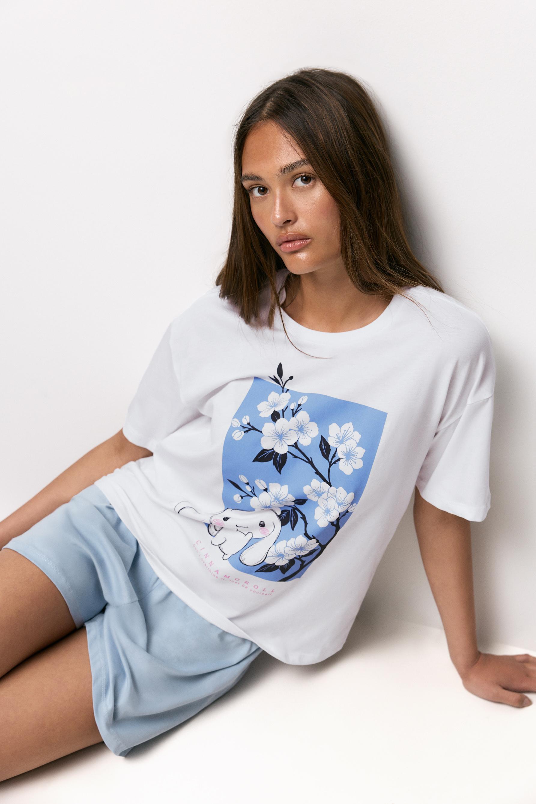 Hello Kitty ©SANRIO Cinamoroll short pyjamas — OFF WHITE