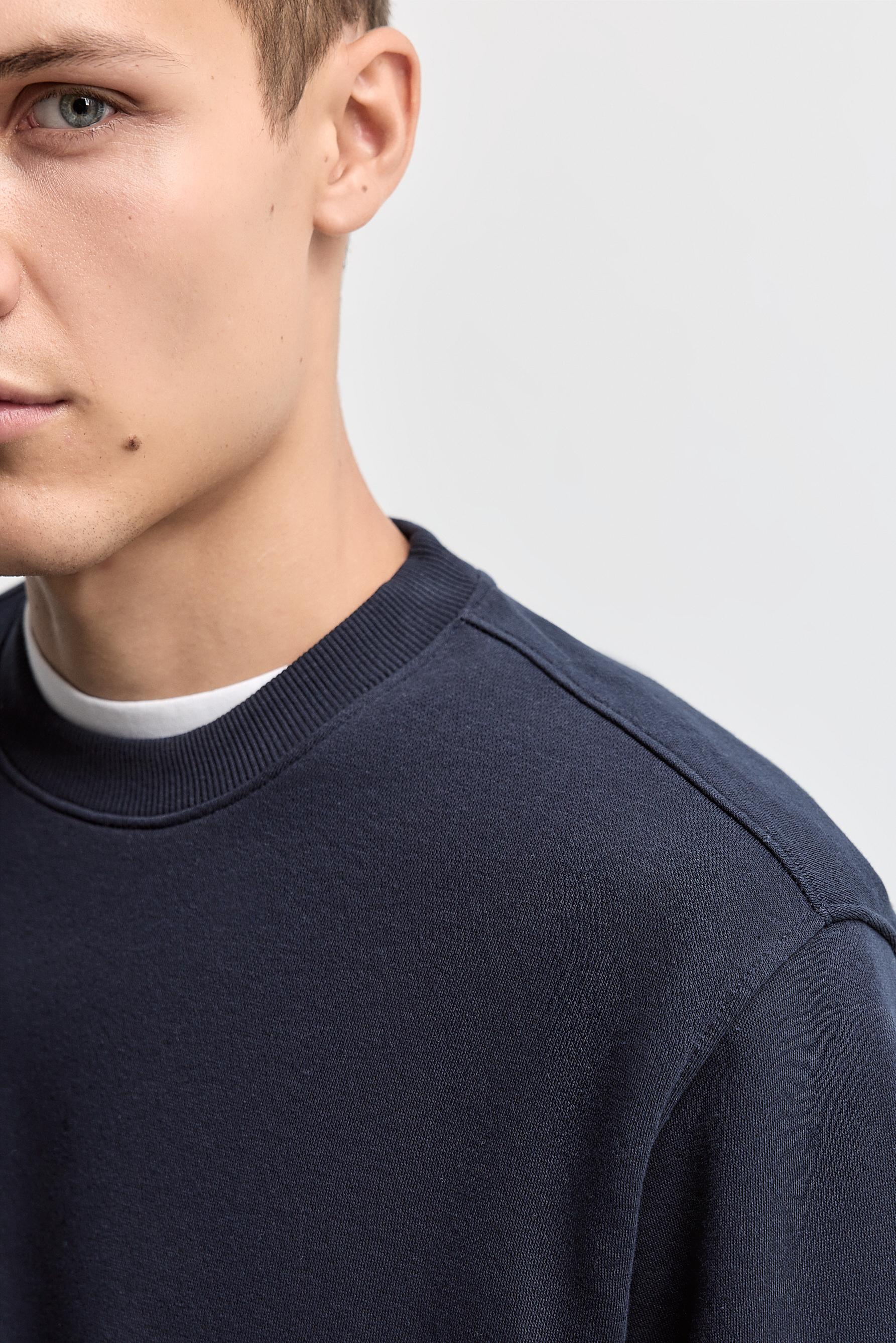 Basic sweatshirt — NAVY