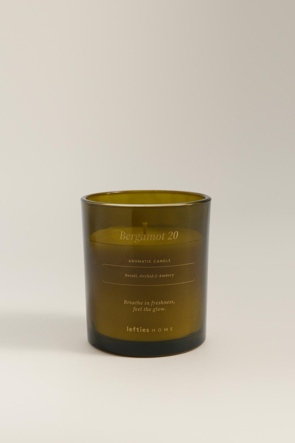 Vela aromática Bergamota 180 gr