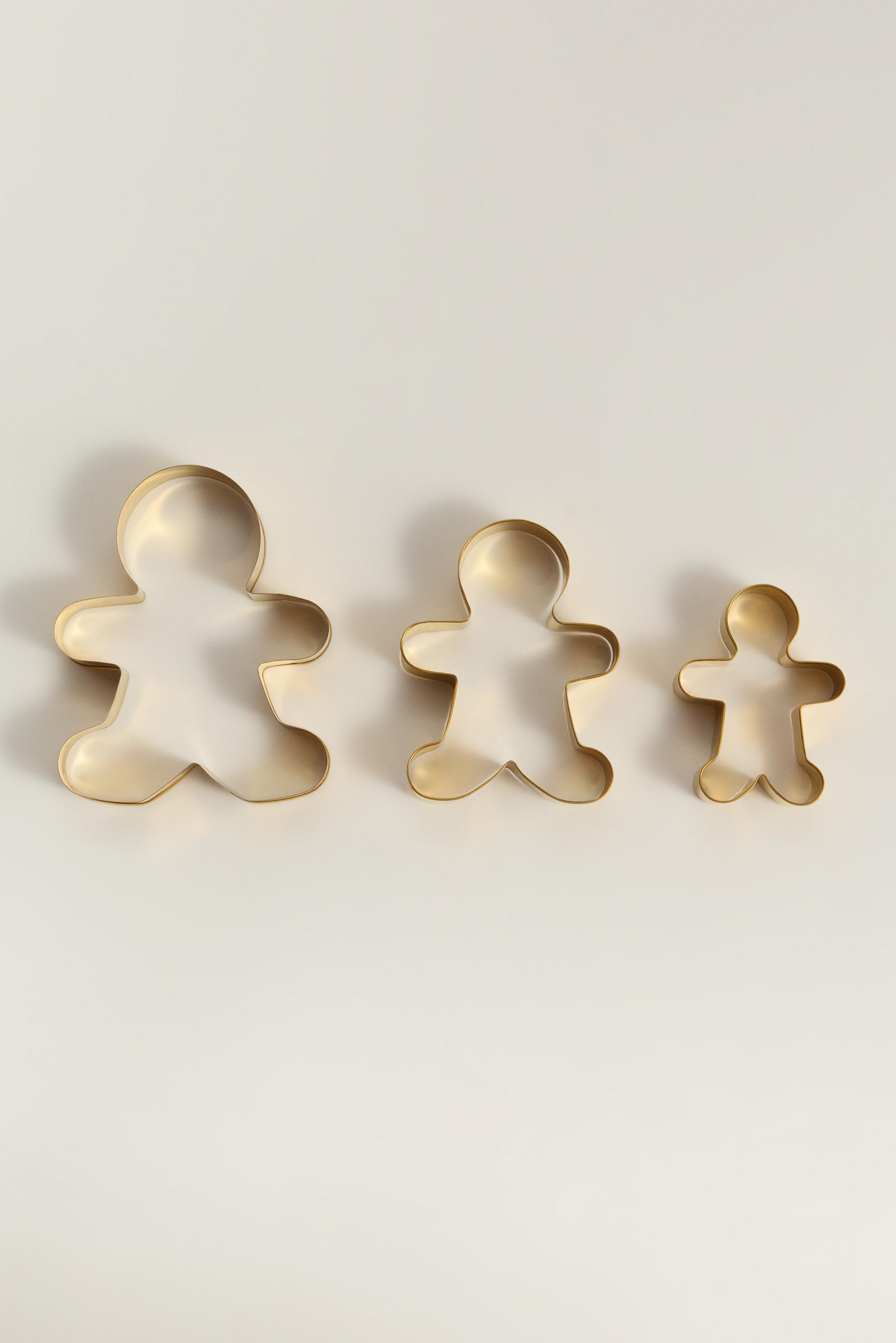 Pack 3 moldes repostería jengibre