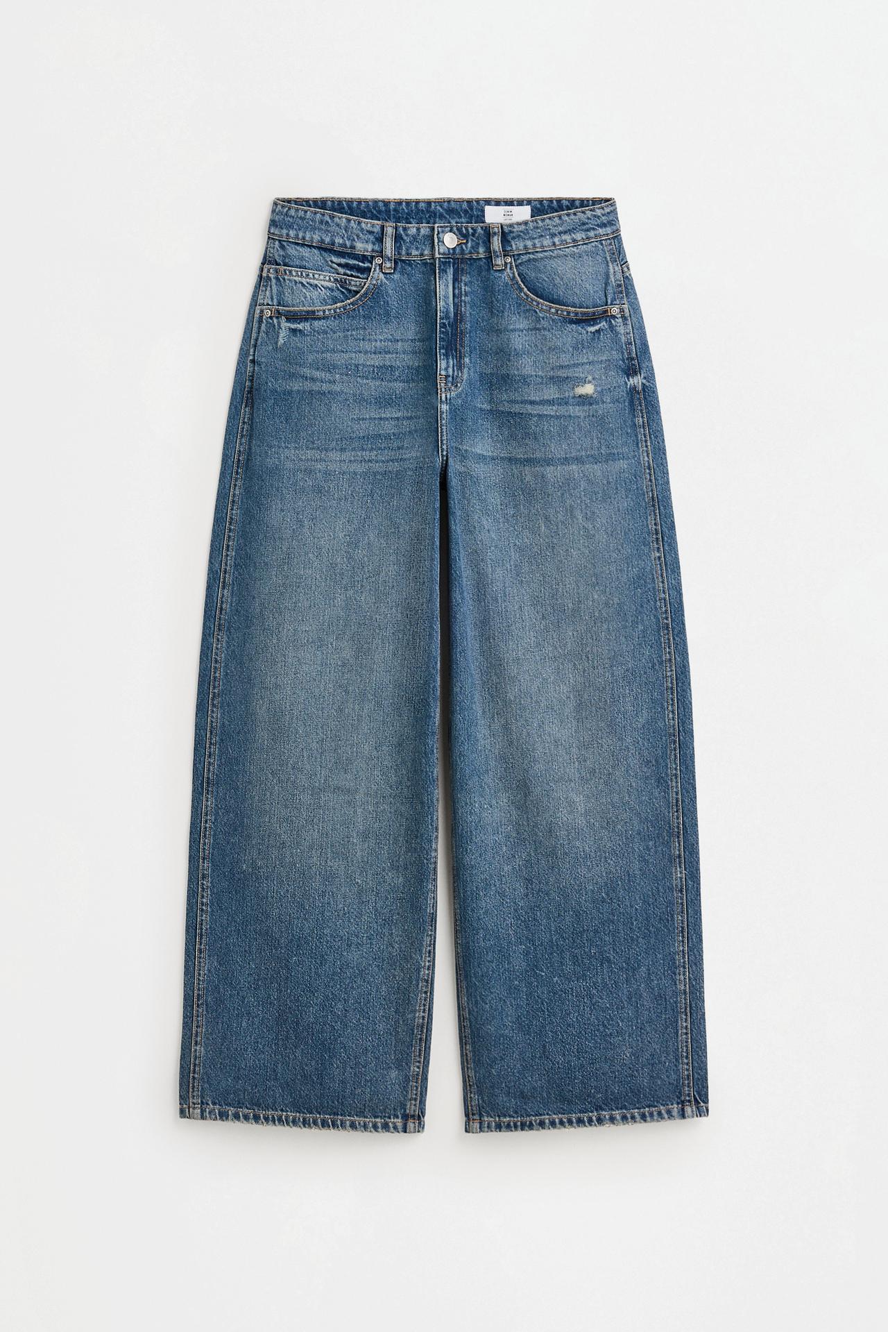 Distressed baggy jeans — PASTEL BLUE
