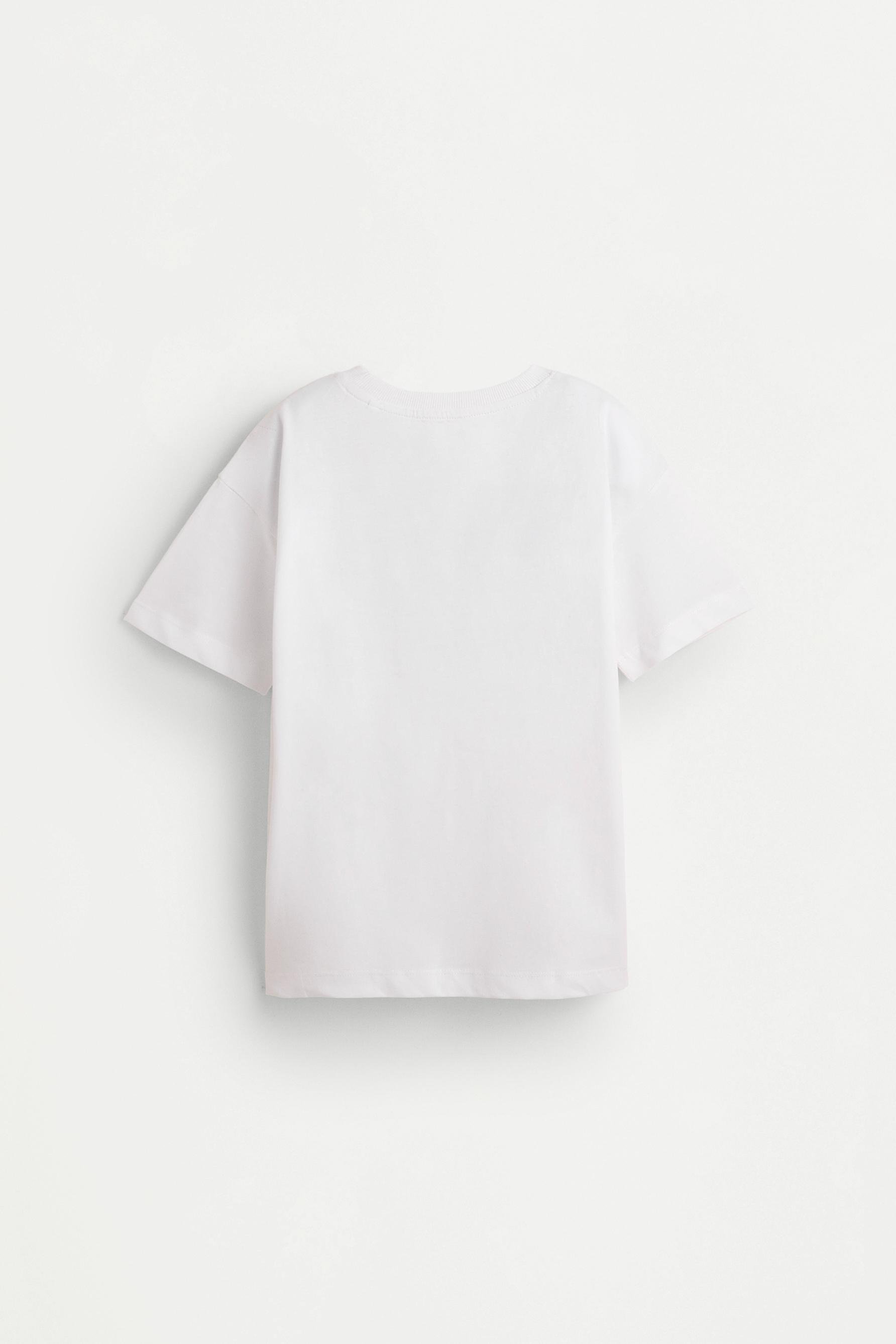 Printed T-shirt — WHITE