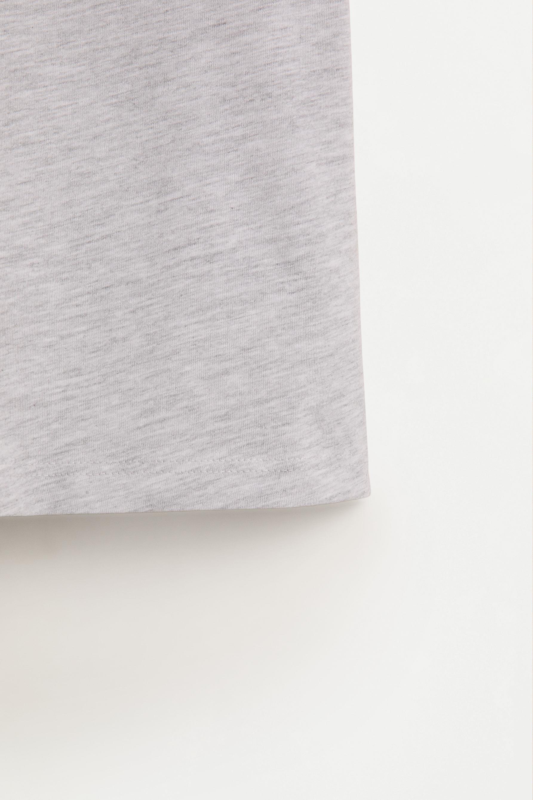 4-pack of plain T-shirts — PASTEL PINK
