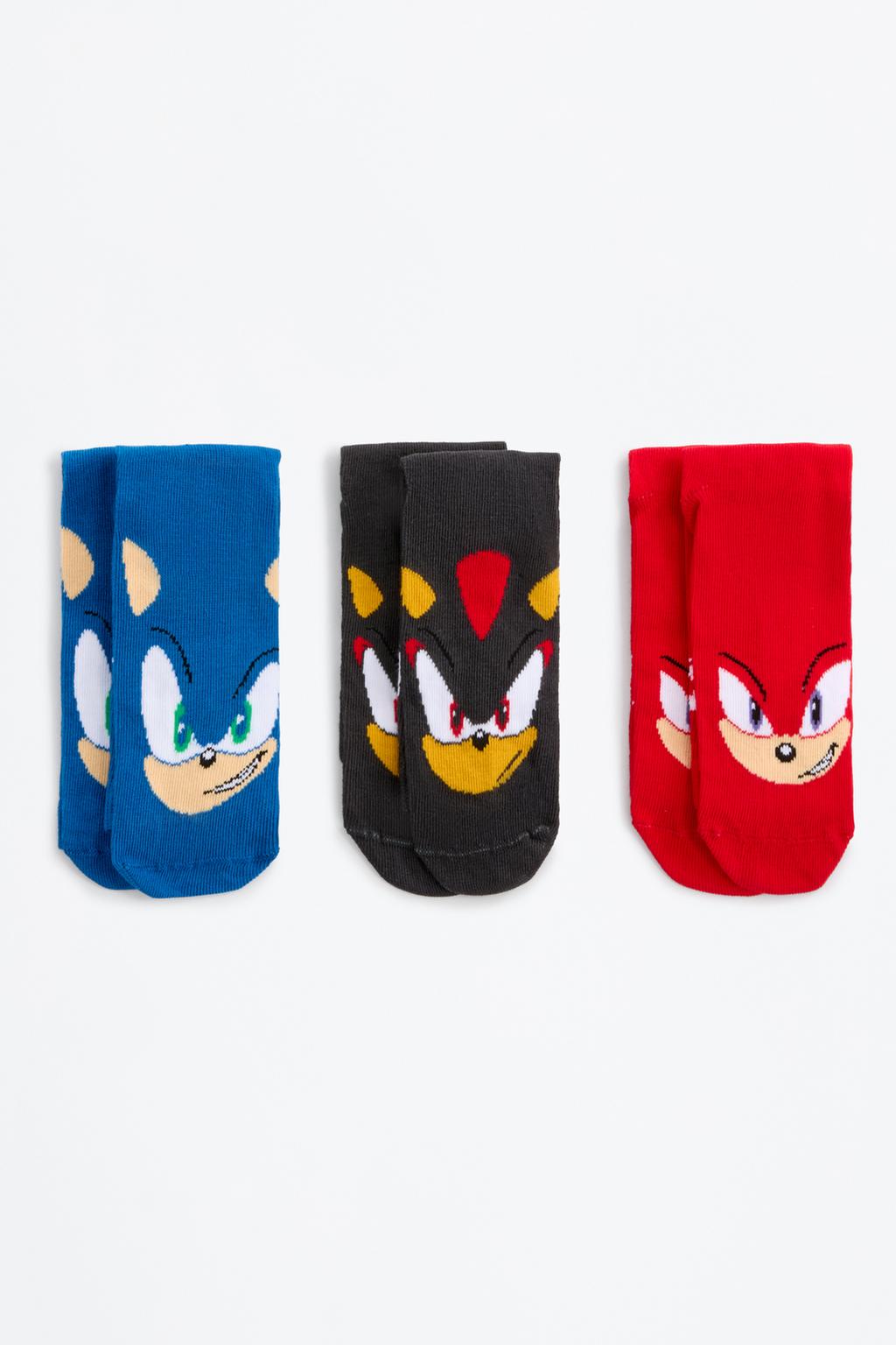 Pack 3 calcetines largos Sonic™ | SEGA