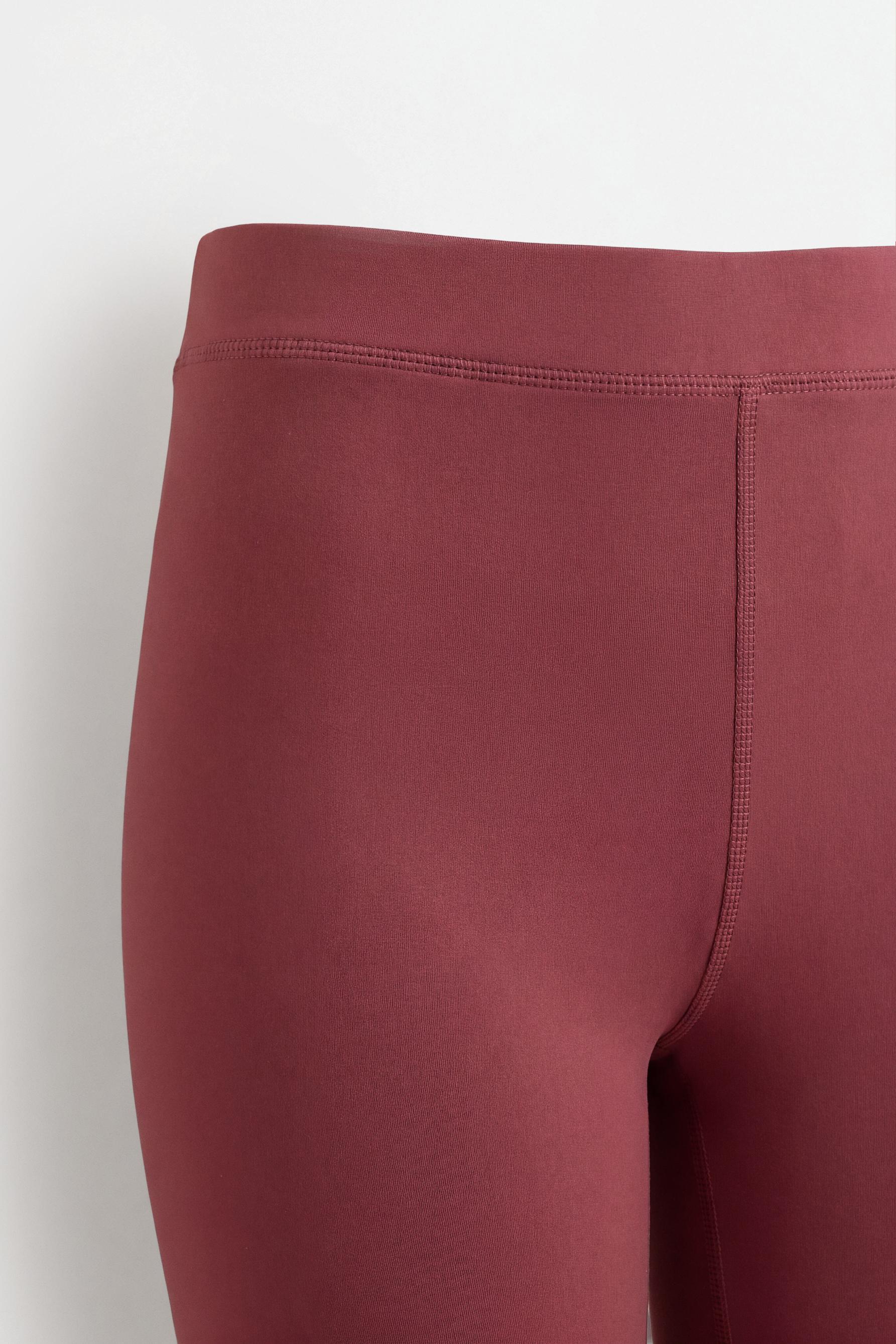 Basic sports leggings — DARK PINK